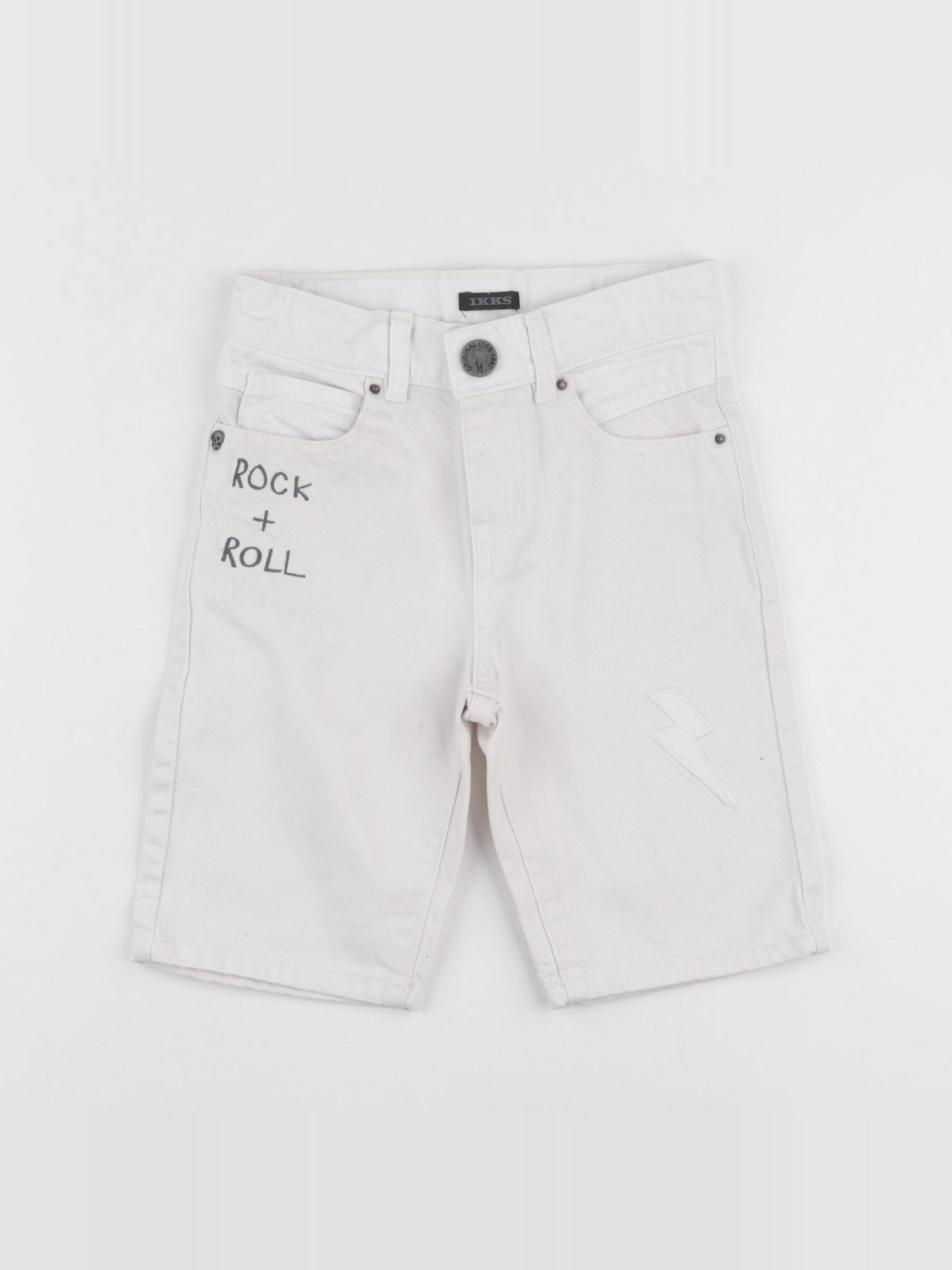 IKKS - short beige - 8 ans