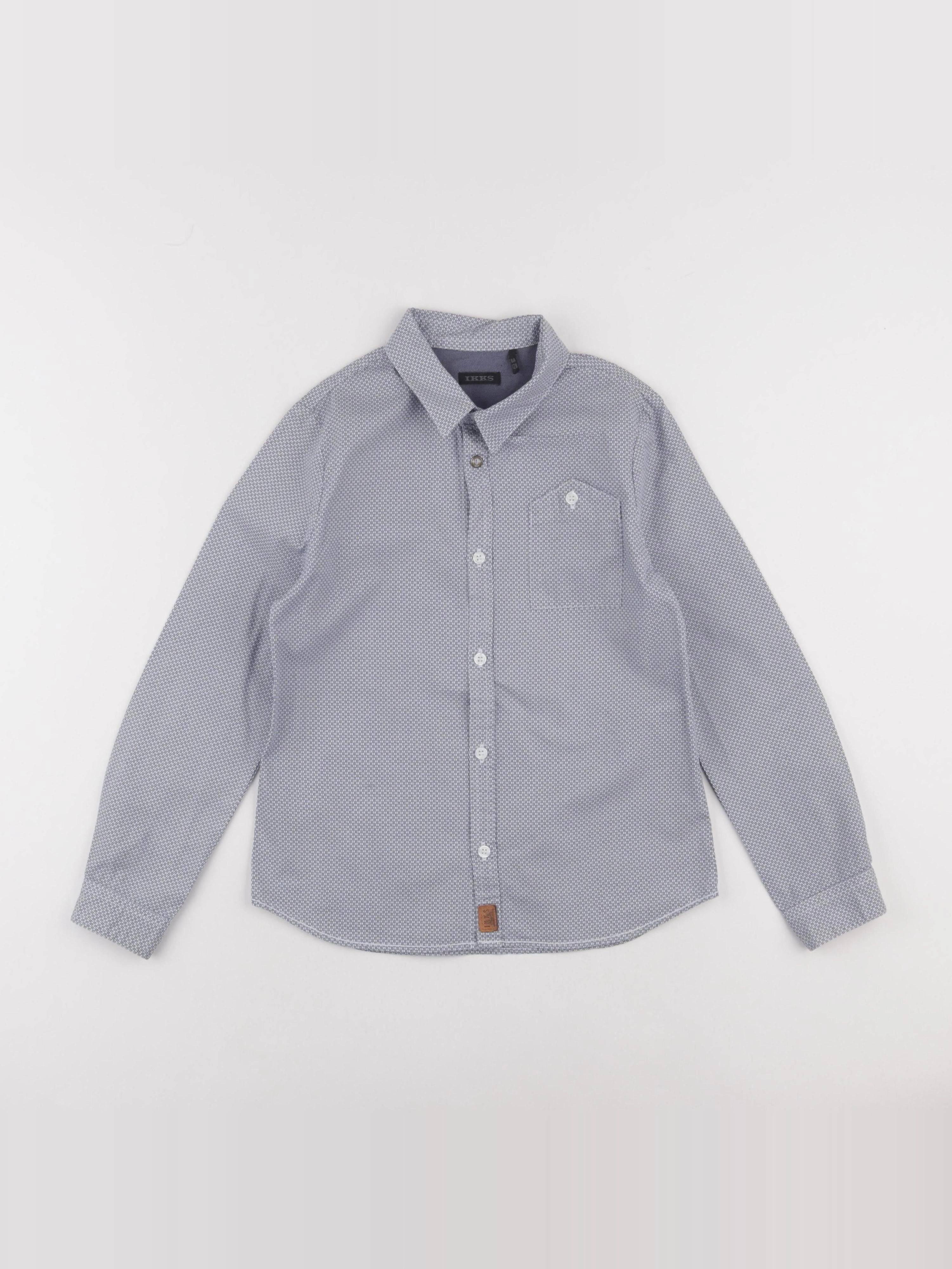 IKKS - chemise bleu - 8 ans