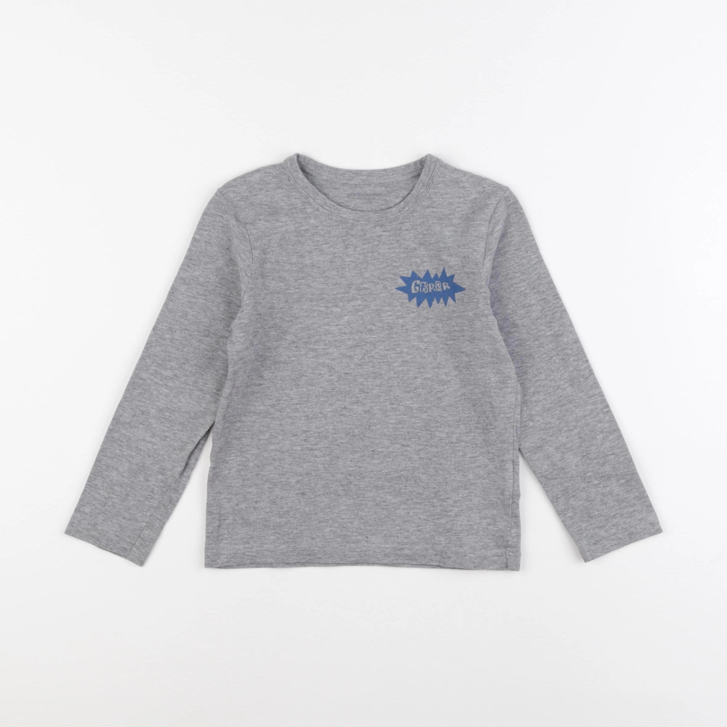 Vertbaudet - maillot de corps gris - 5 ans