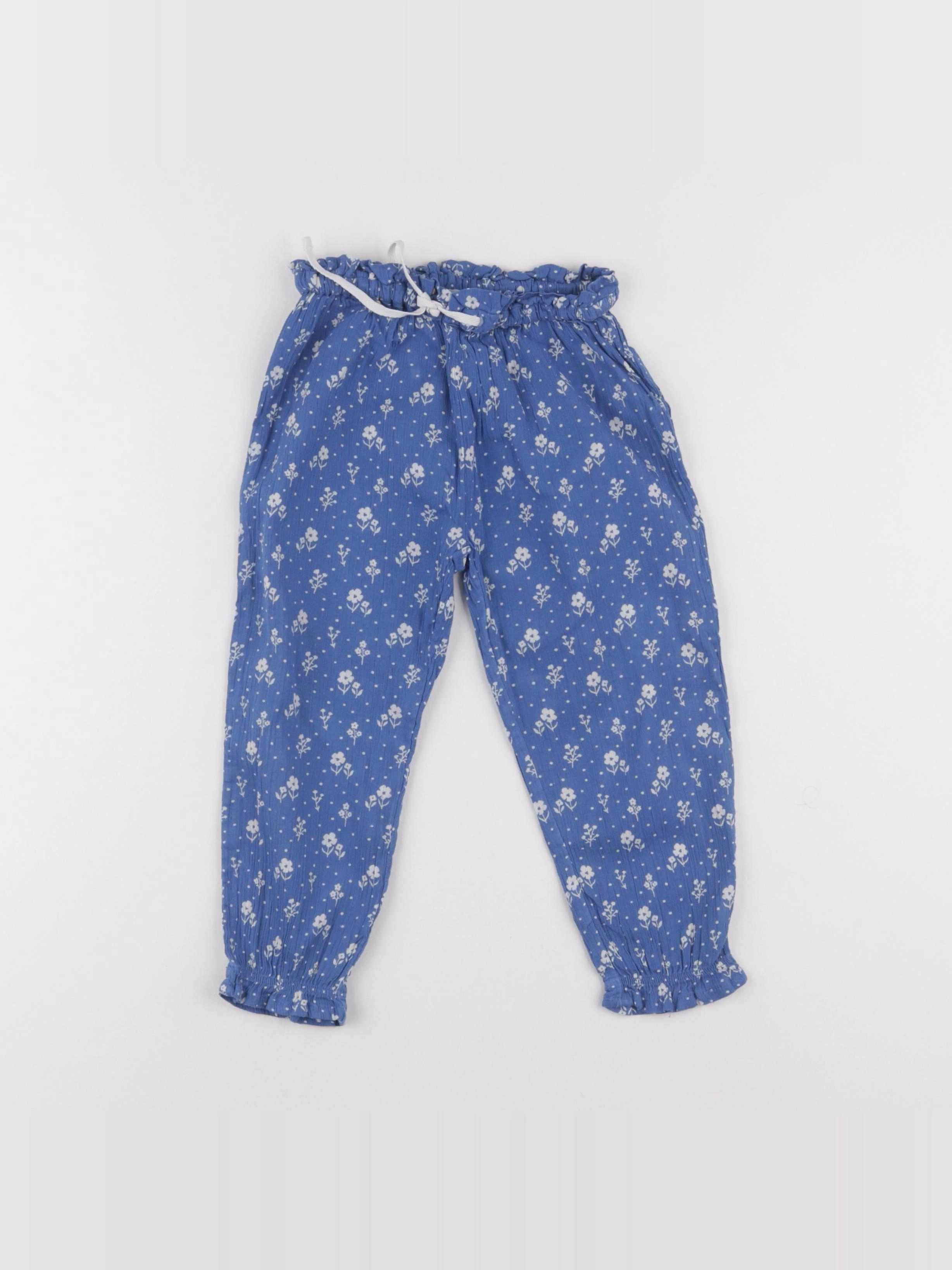Boutchou - pantalon bleu - 24 mois