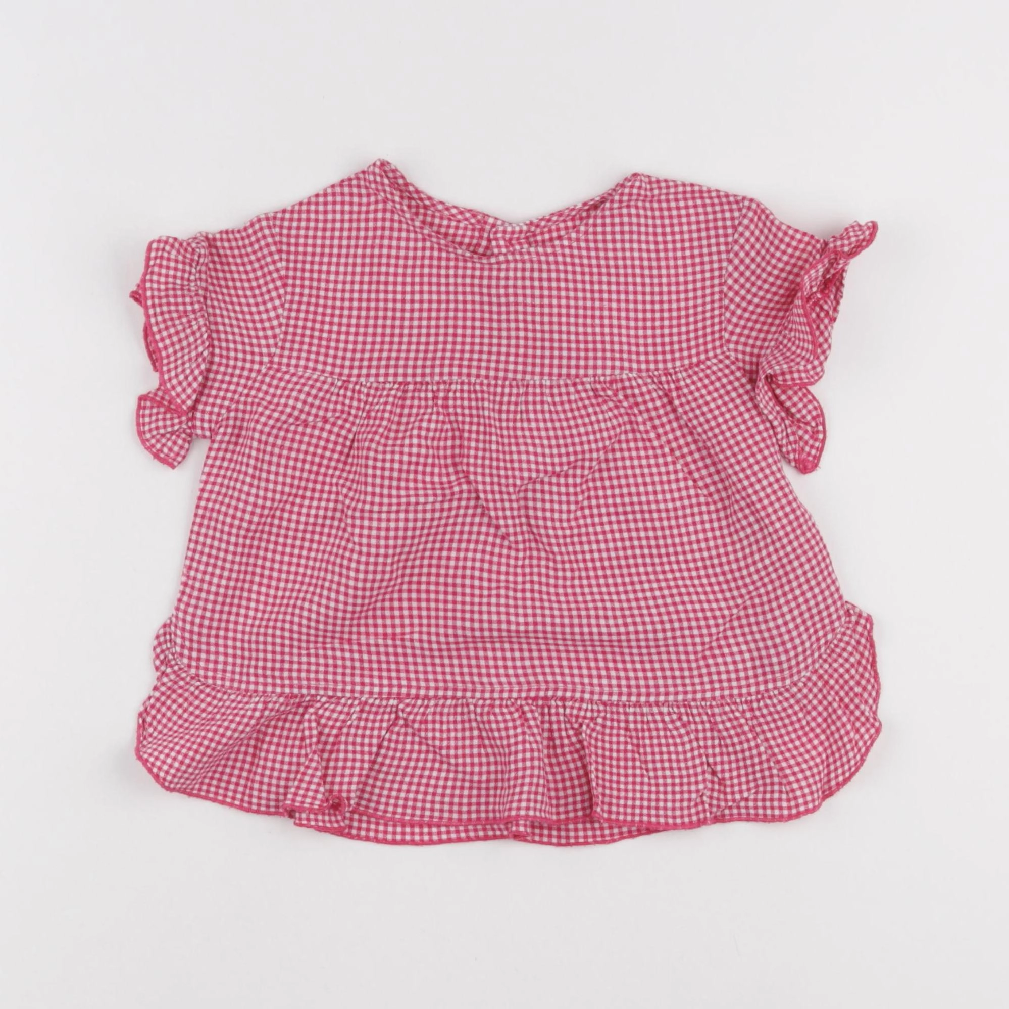 Zara - blouse rose - 2/3 ans