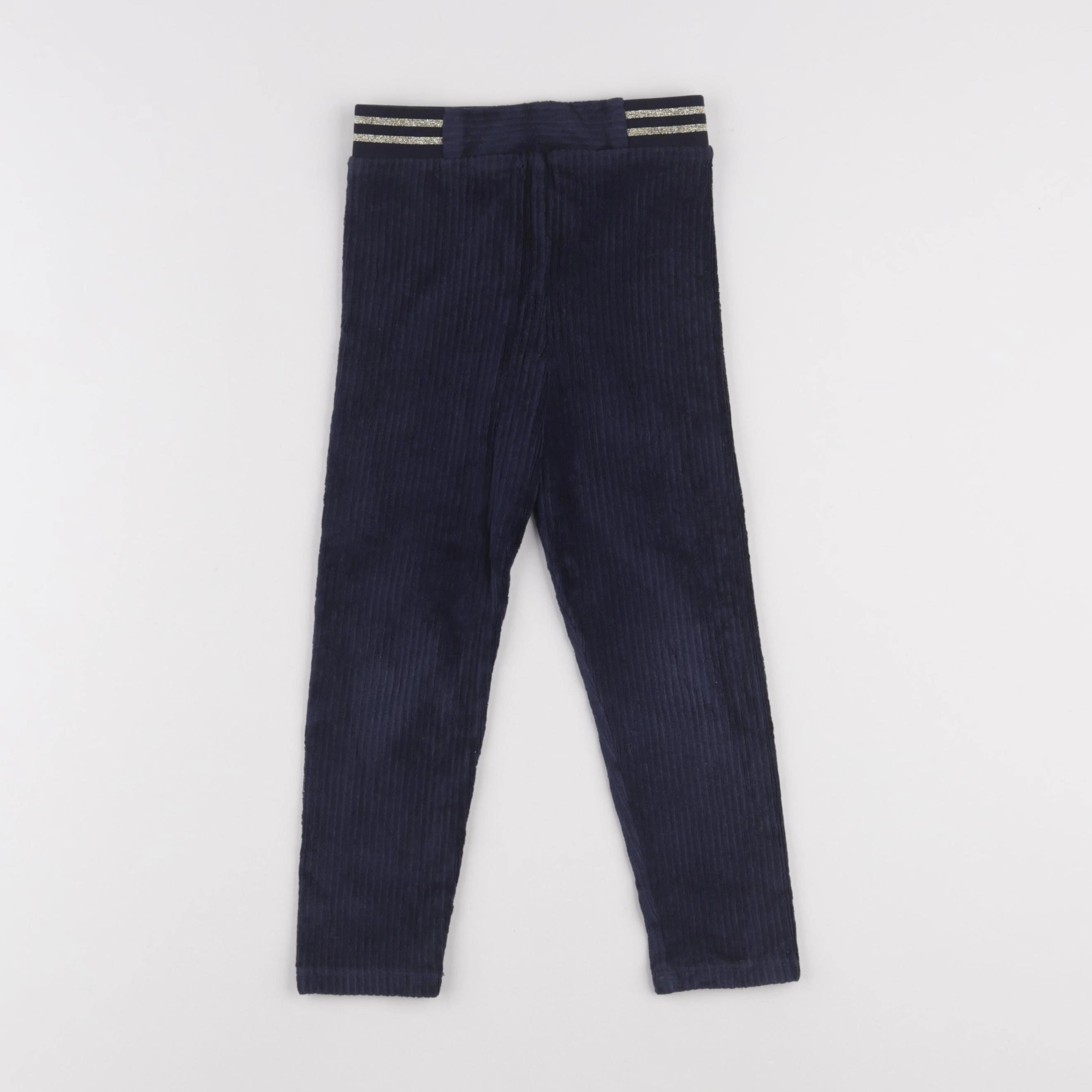 Vertbaudet - pantalon bleu - 4 ans