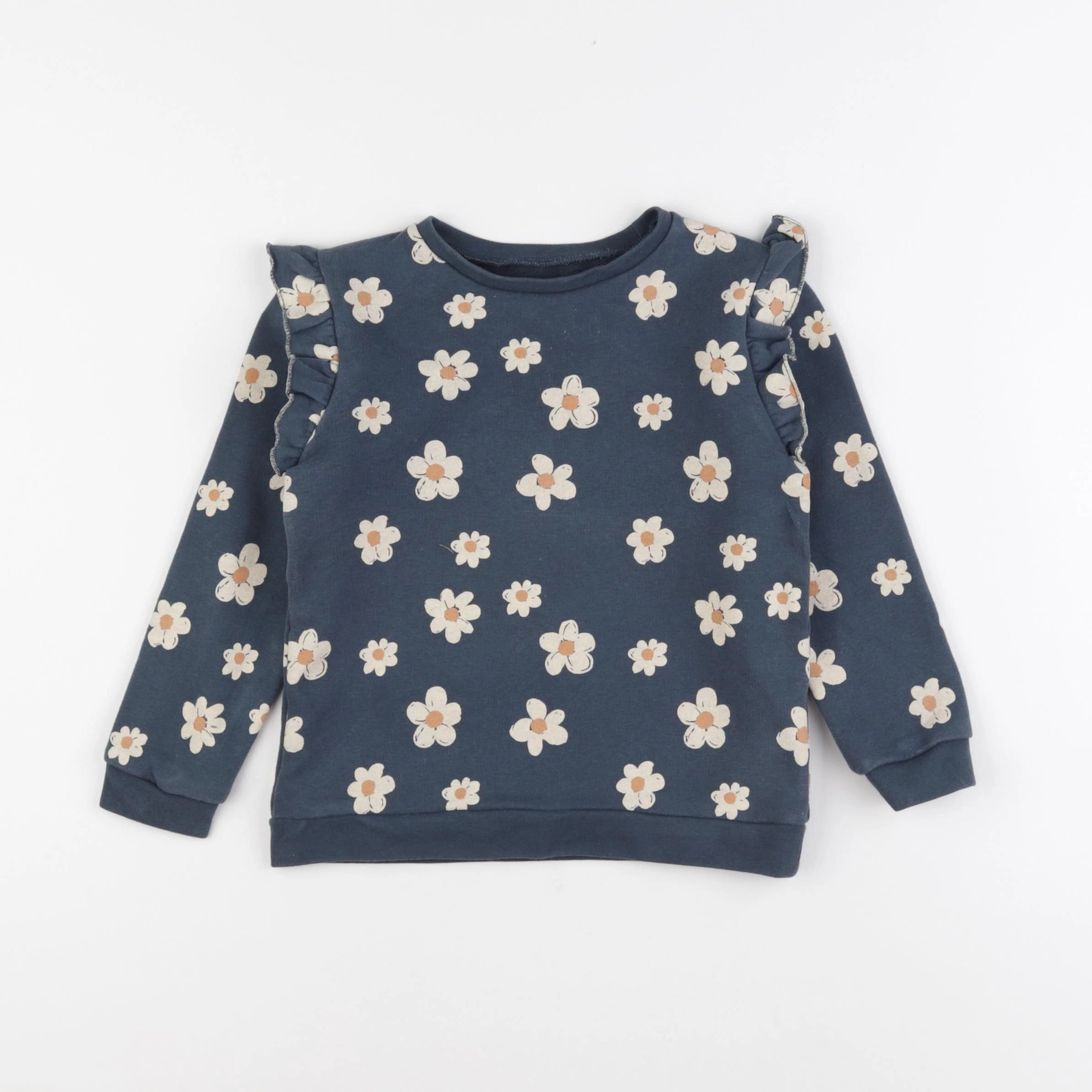 Vertbaudet - sweat gris - 5 ans