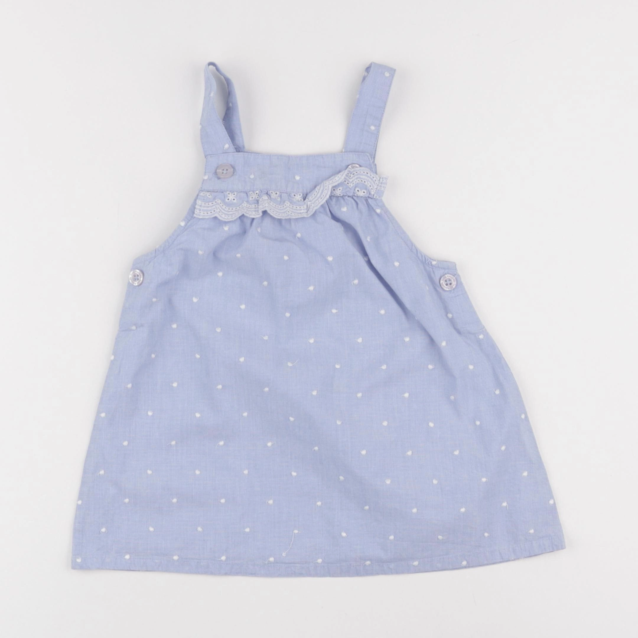 Cadet Rousselle - robe bleu - 3 ans