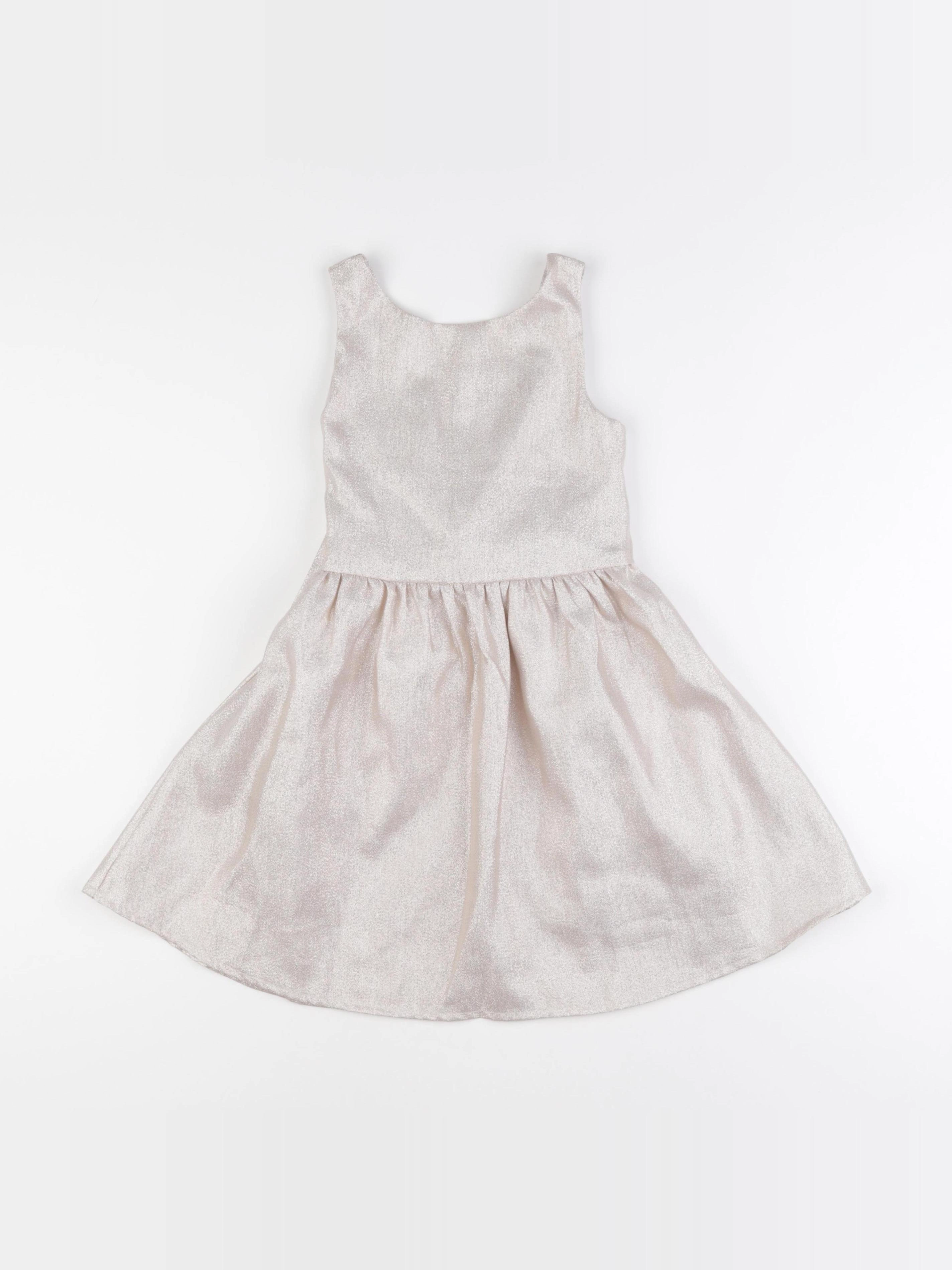 Vertbaudet - robe or - 5 ans