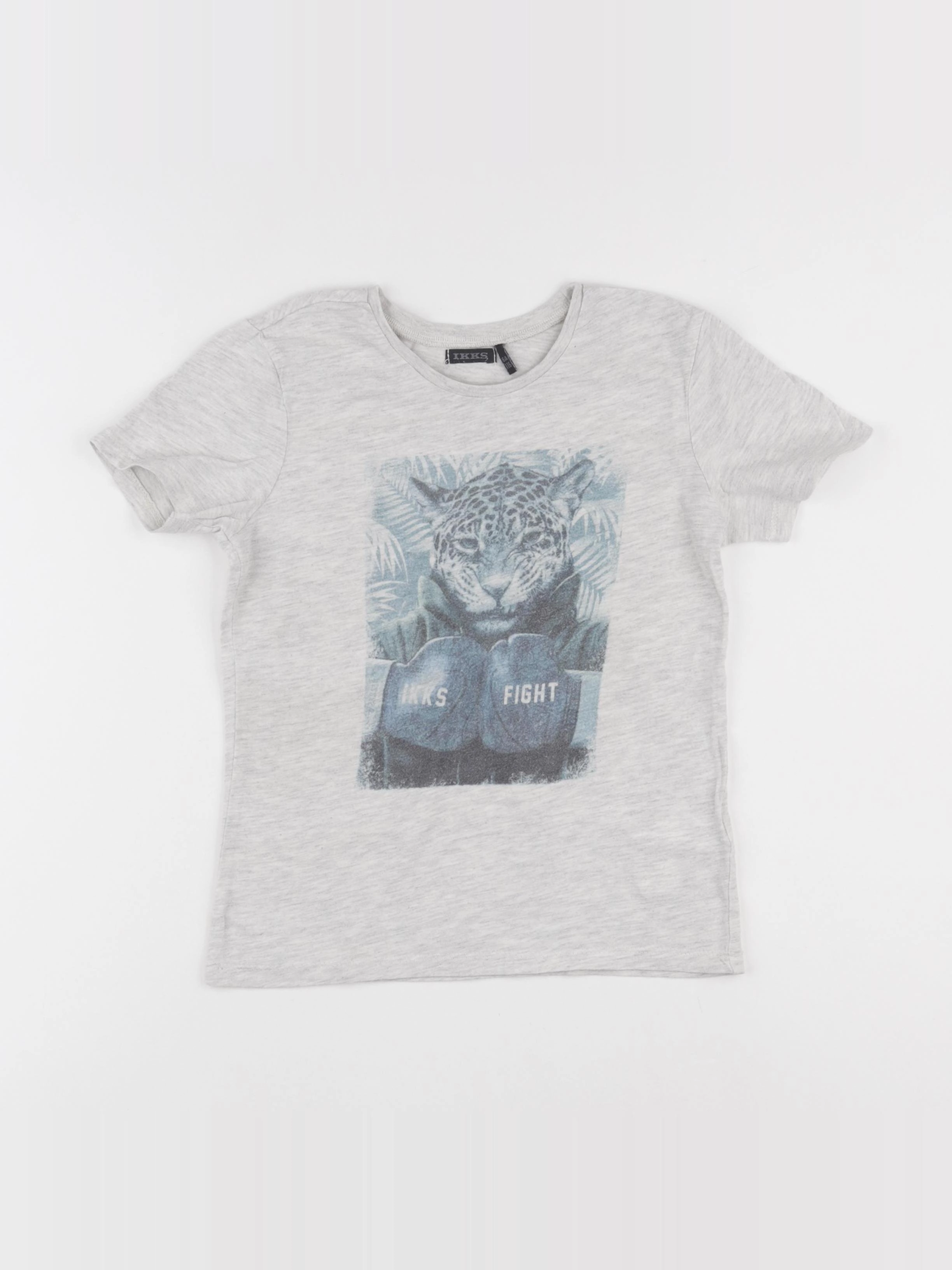 IKKS - tee-shirt gris - 6 ans