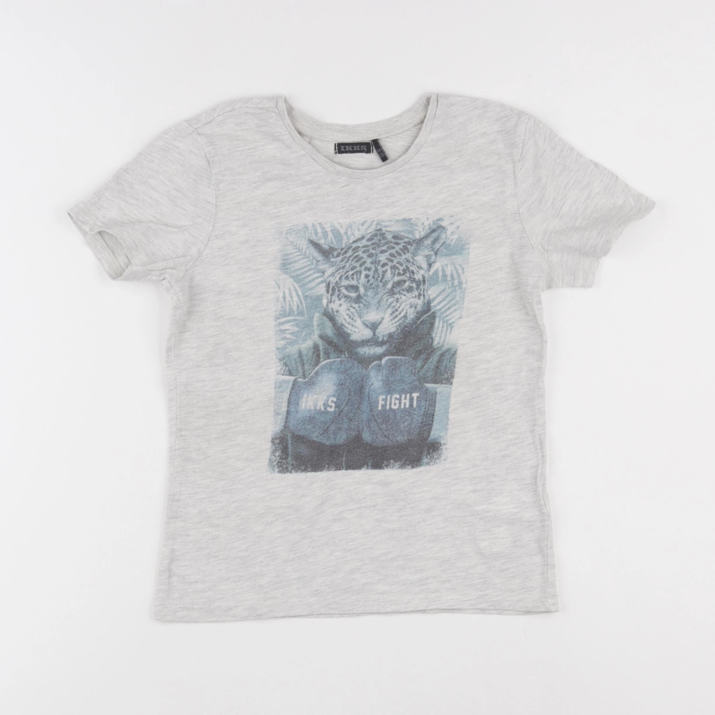 IKKS - tee-shirt gris - 6 ans