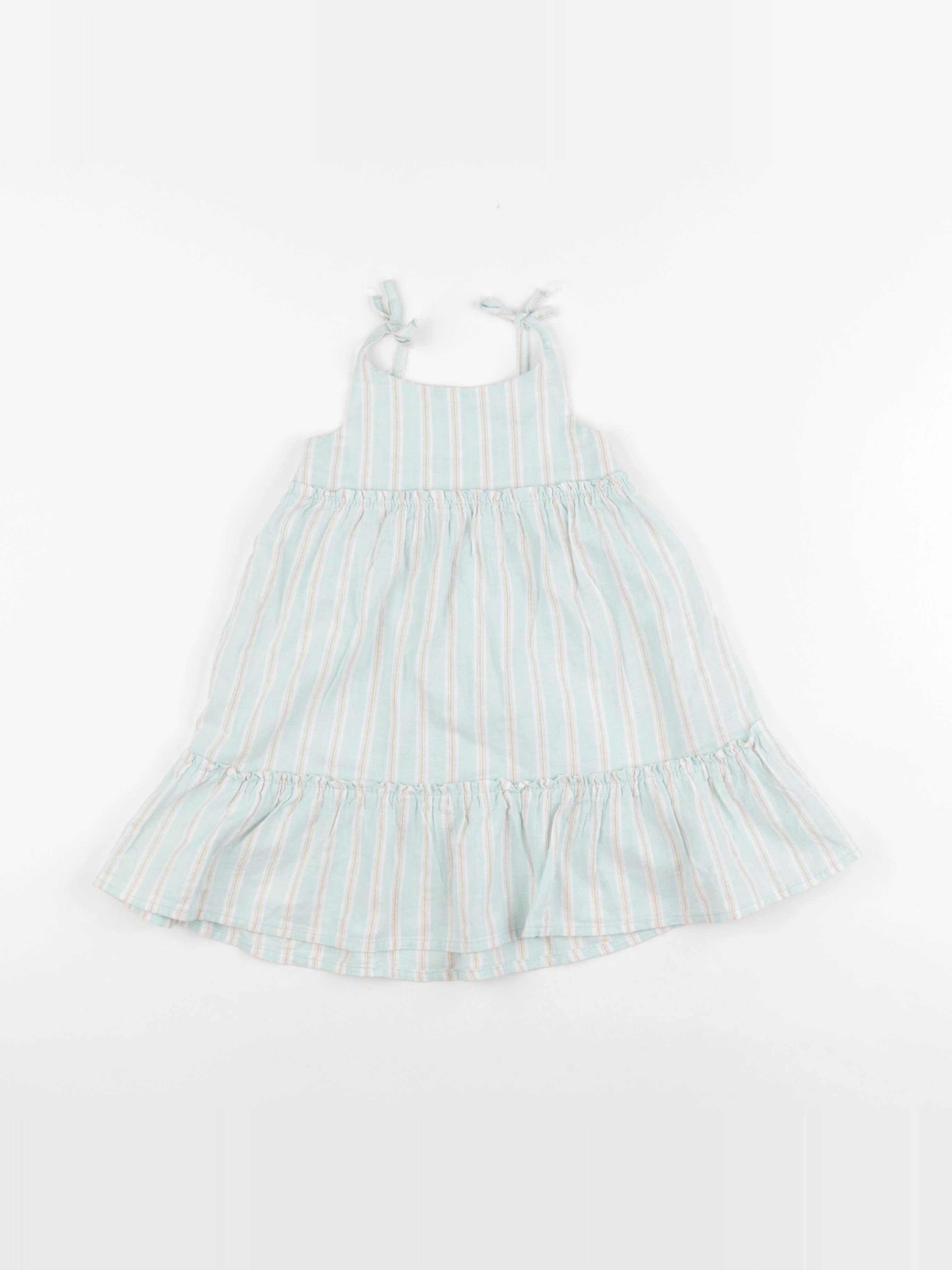 Vertbaudet - robe vert - 3 ans