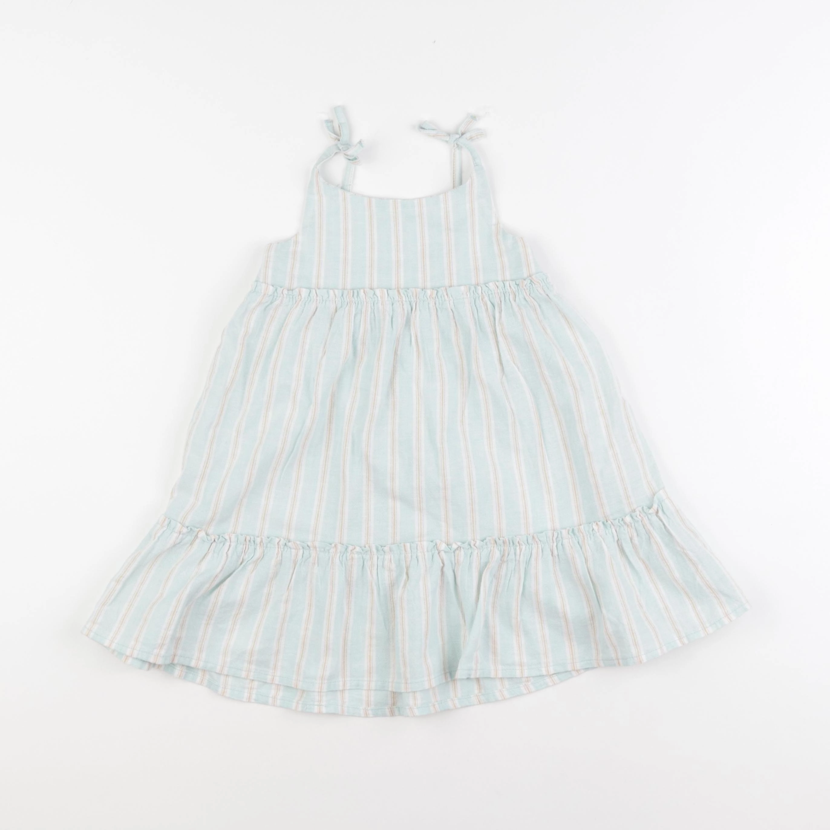Vertbaudet - robe vert - 3 ans