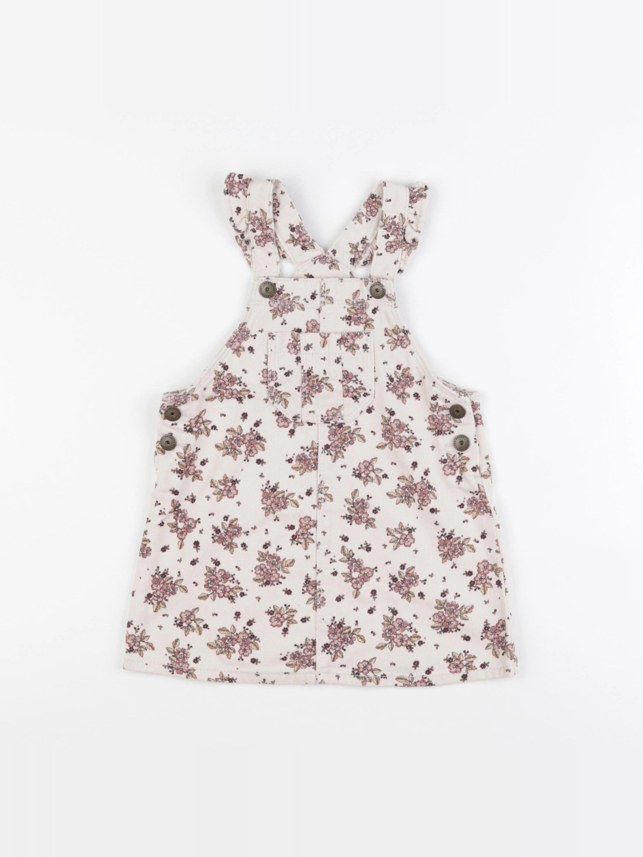 Vertbaudet - robe beige - 3 ans