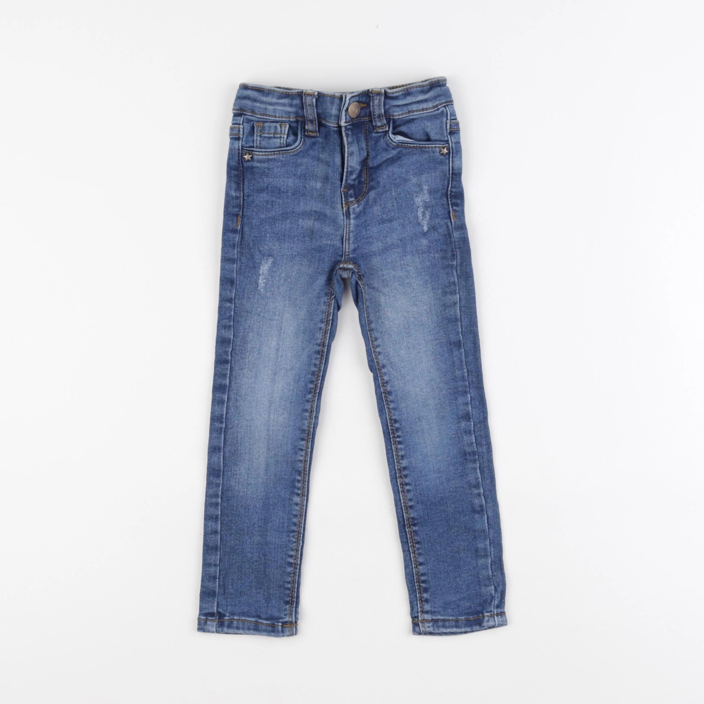 Vertbaudet - jean bleu - 3 ans