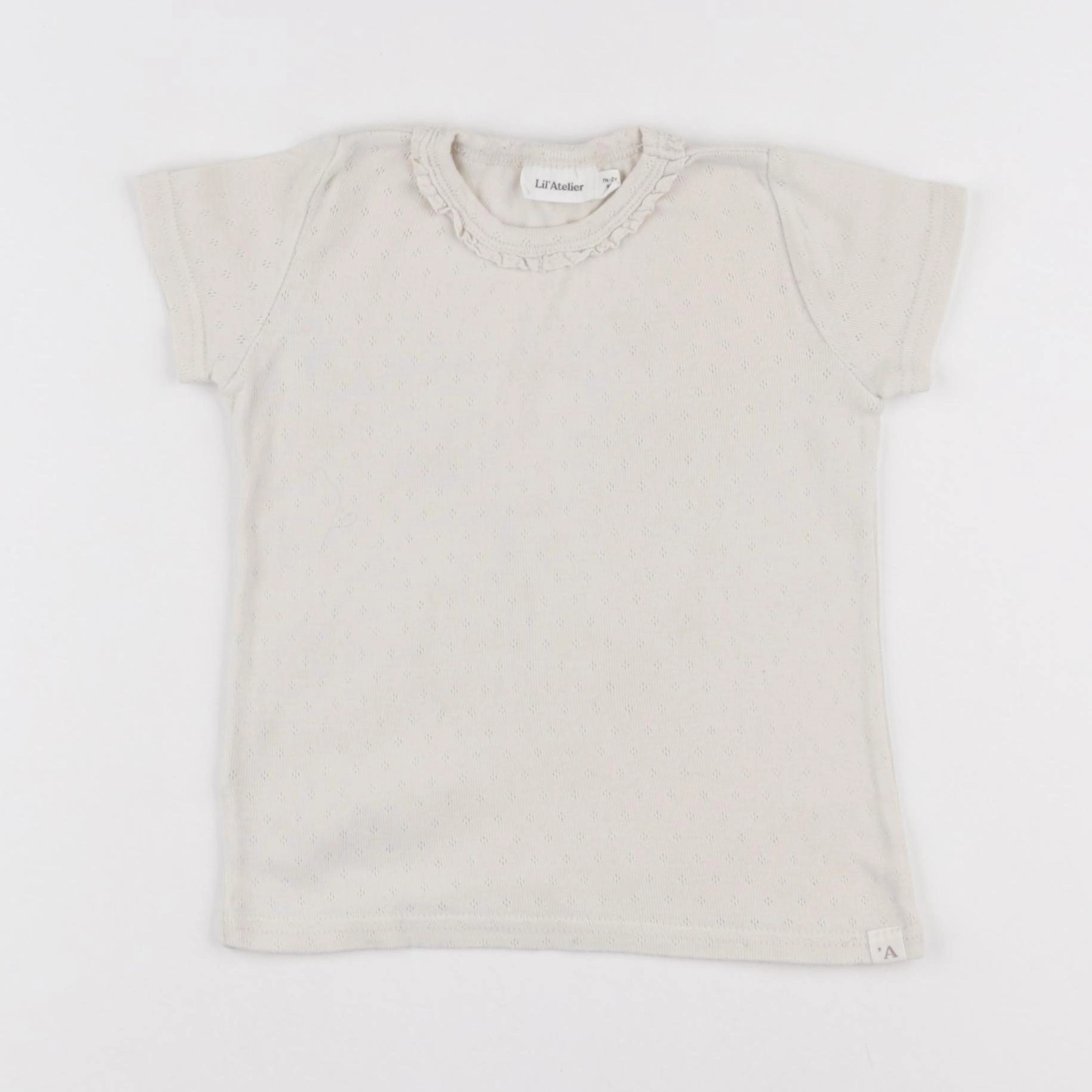 Lil'Atelier - tee-shirt beige - 1 an à 2 ans