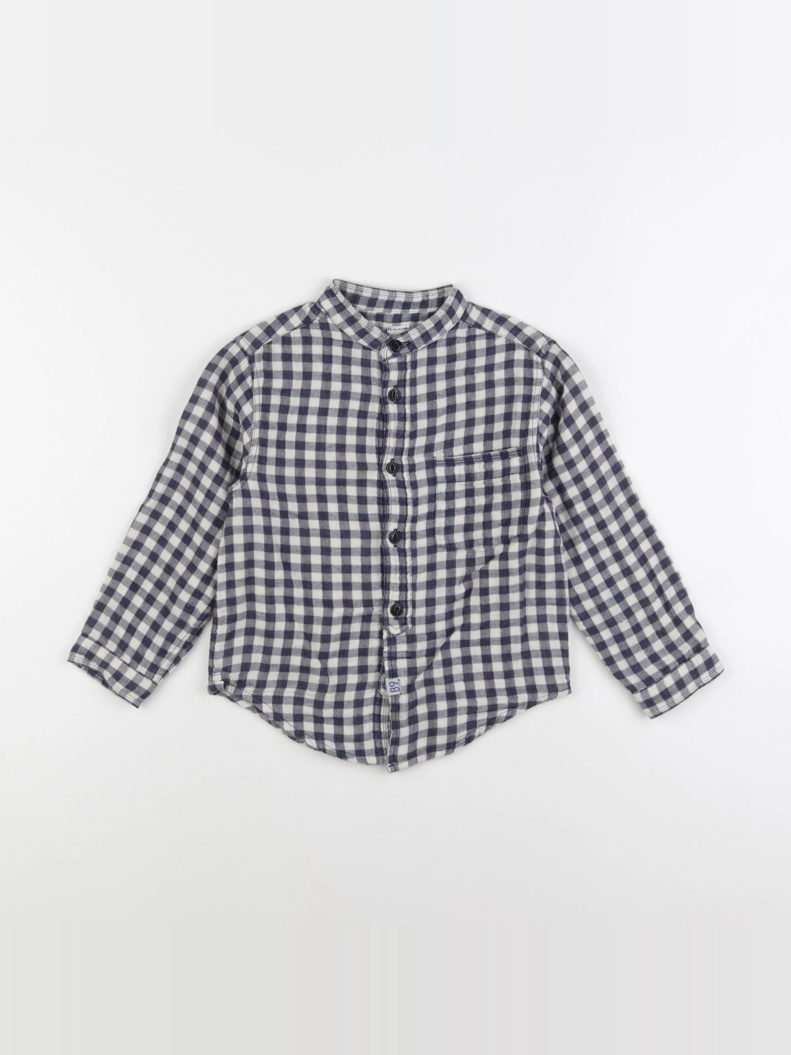 Bellerose - chemise bleu - 4 ans