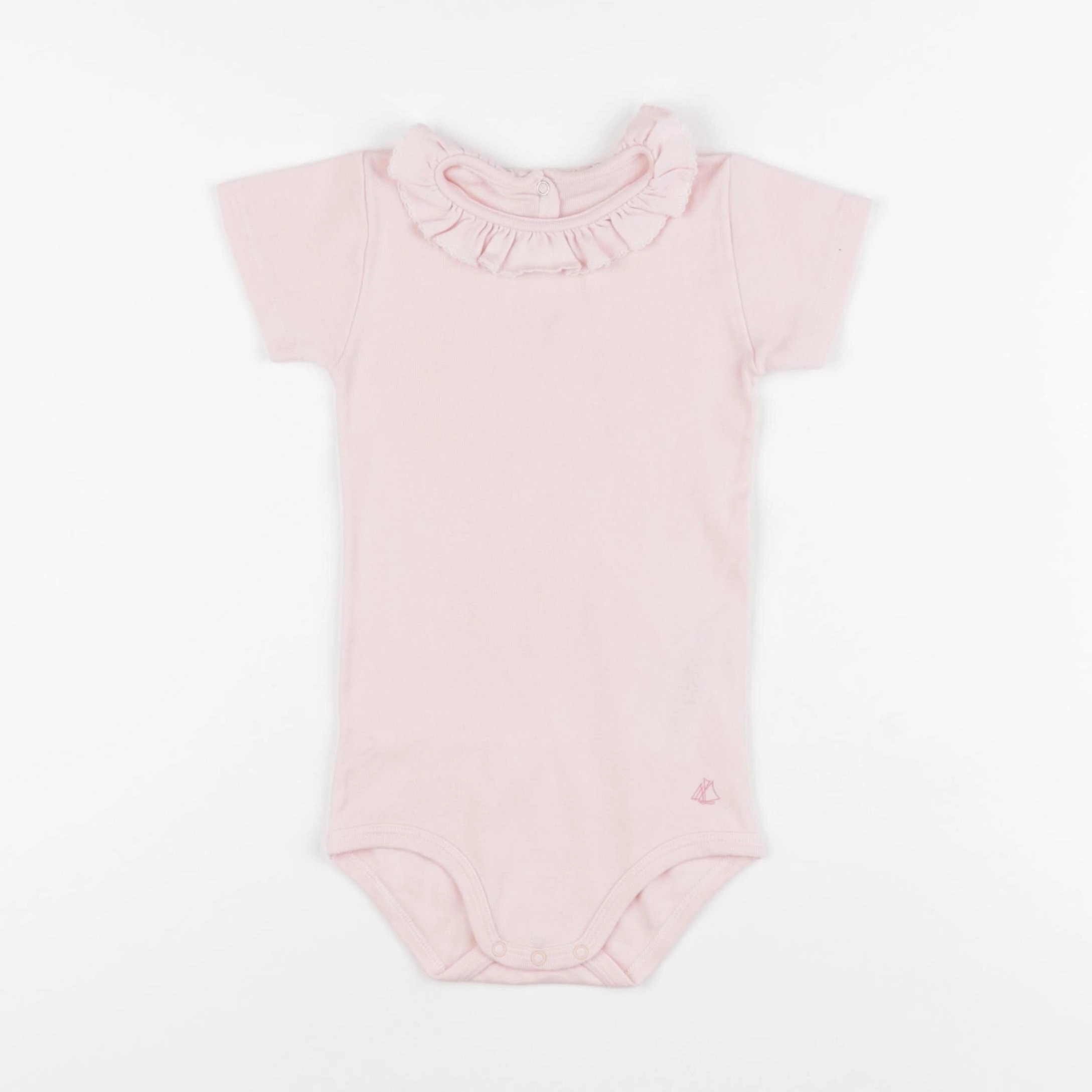 Petit Bateau - body à col rose - 36 mois