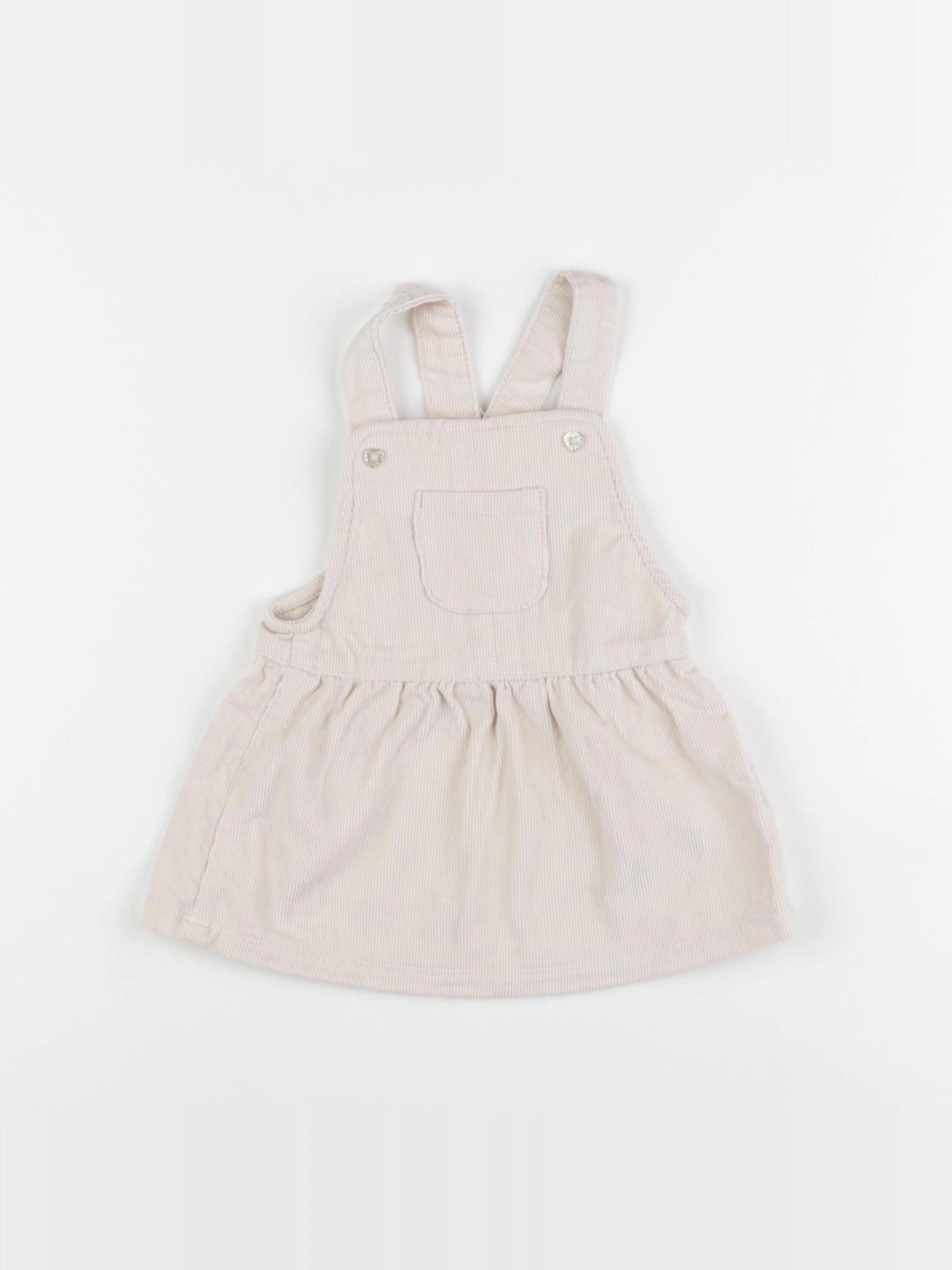 Tape à l'oeil - robe beige - 6 mois