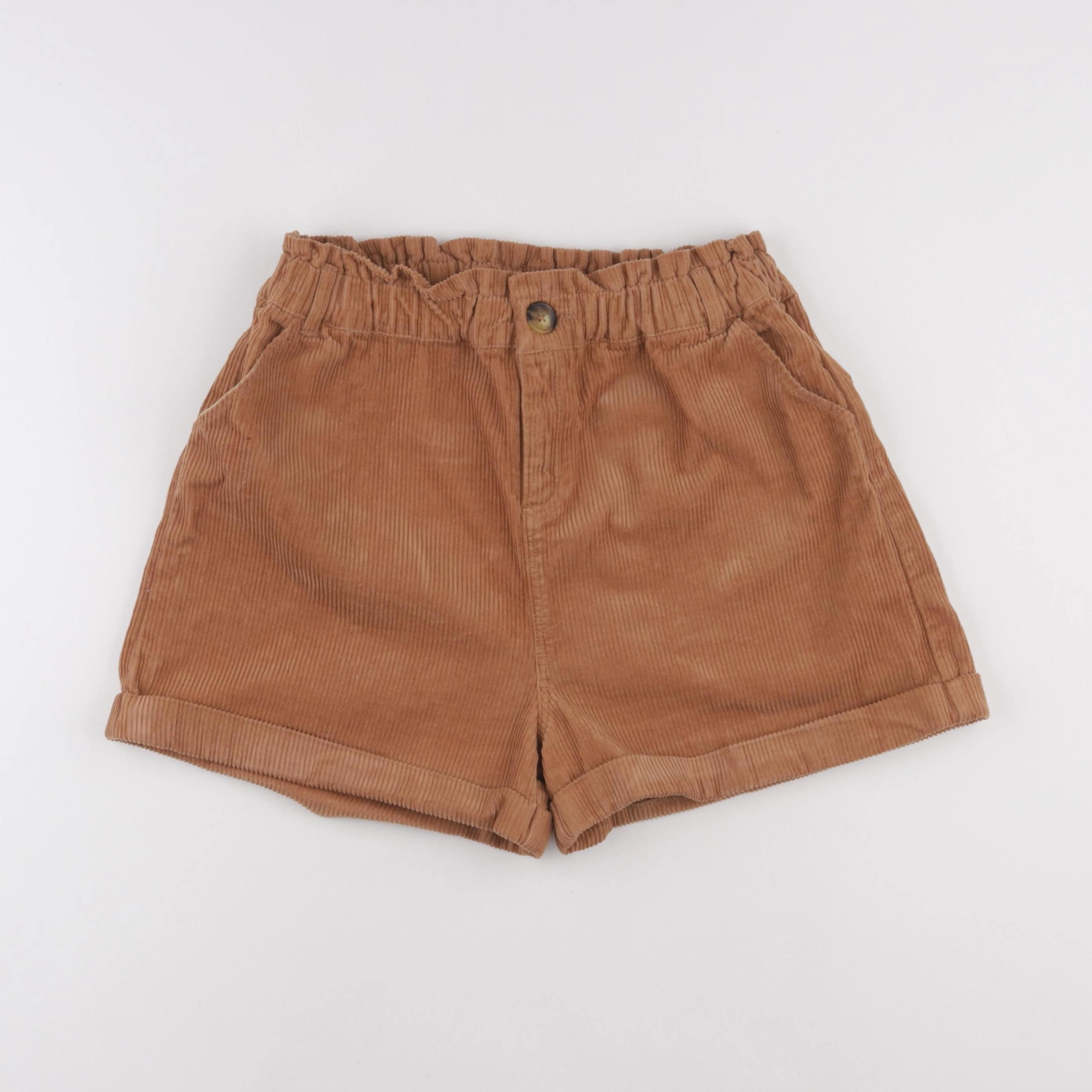 Vertbaudet - short marron - 14 ans