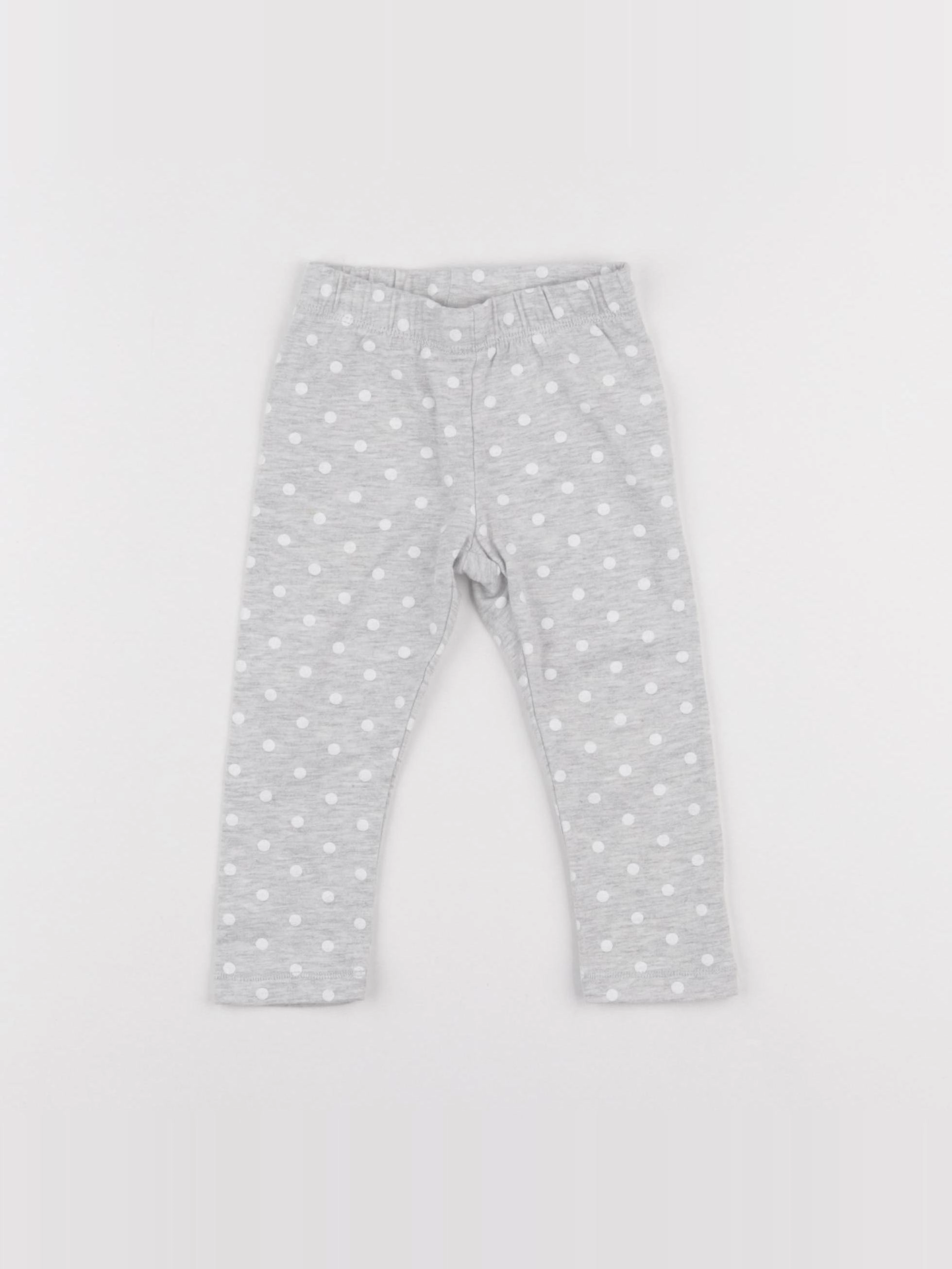 Vertbaudet - legging gris - 2 ans
