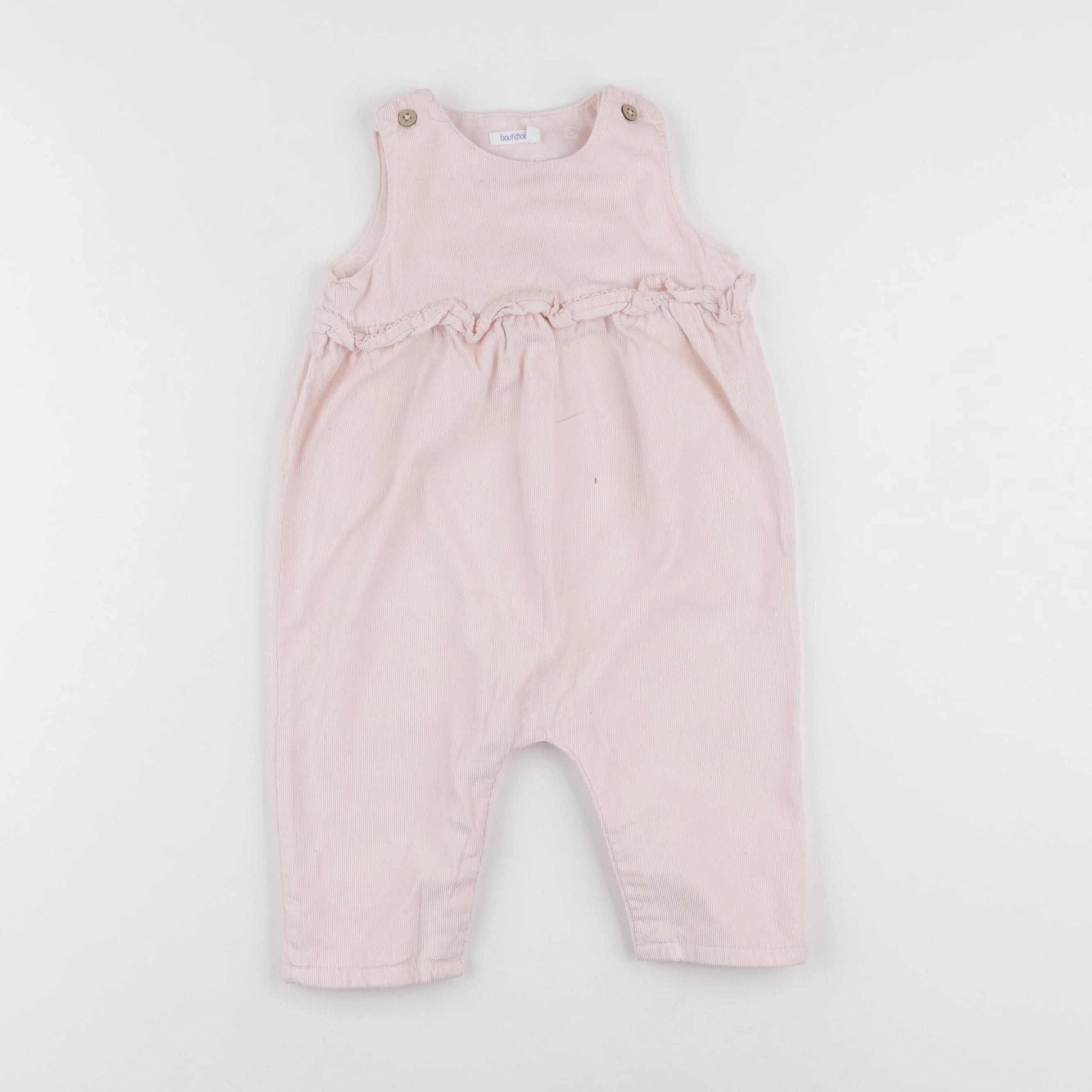 Boutchou - combinaison rose - 9 mois