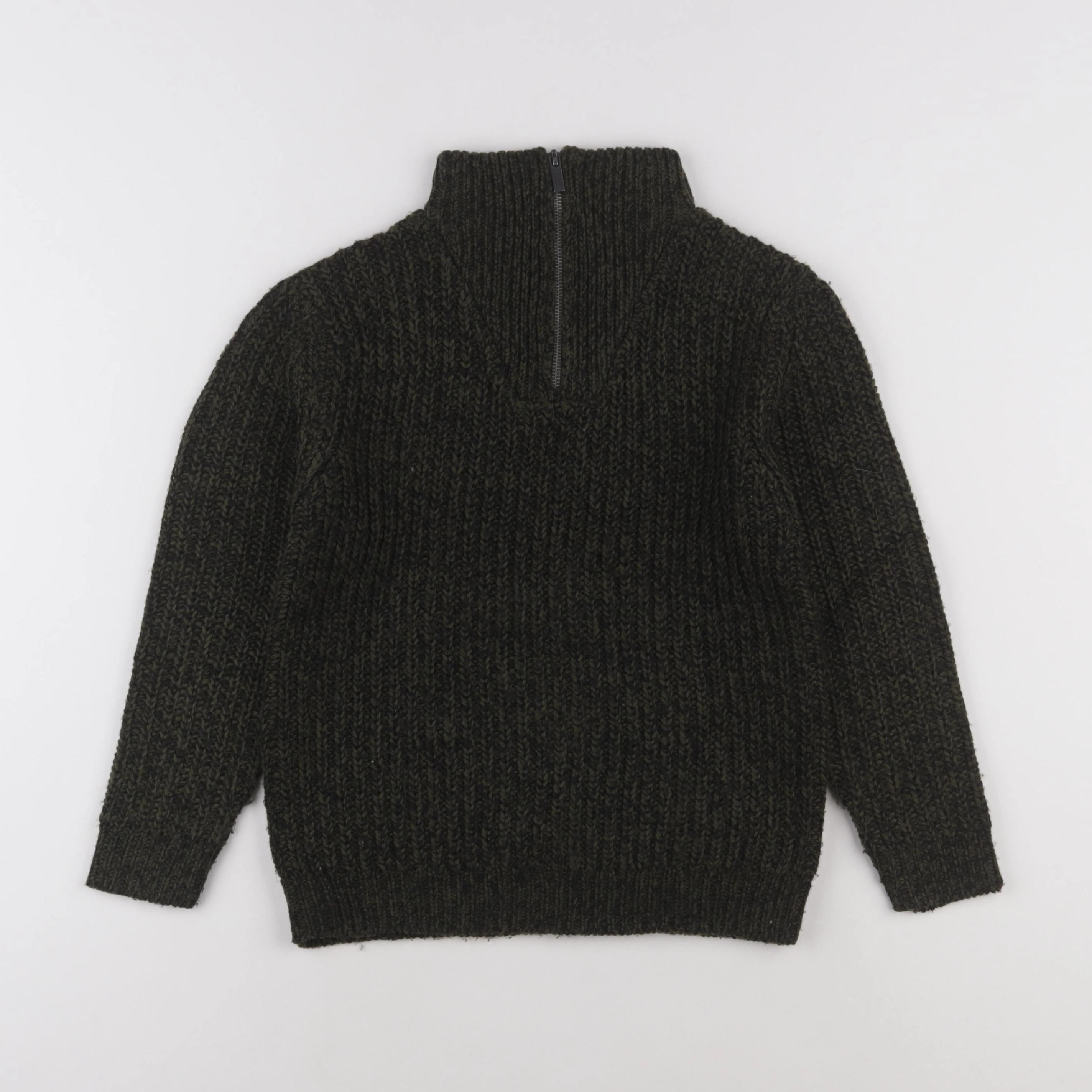 Vertbaudet - pull vert - 8 ans