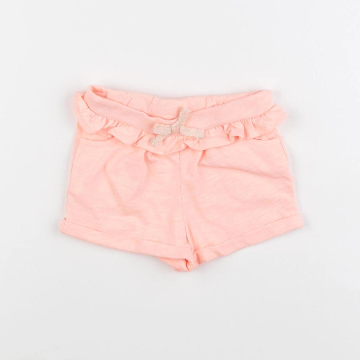 Tape à l'oeil - short bleu, orange - 12 mois