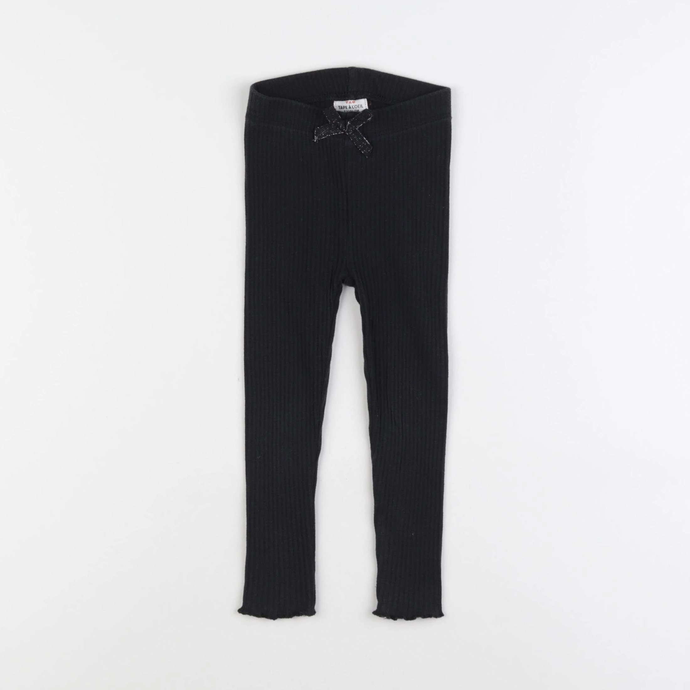 Tape à l'oeil - legging coton noir - 2 ans