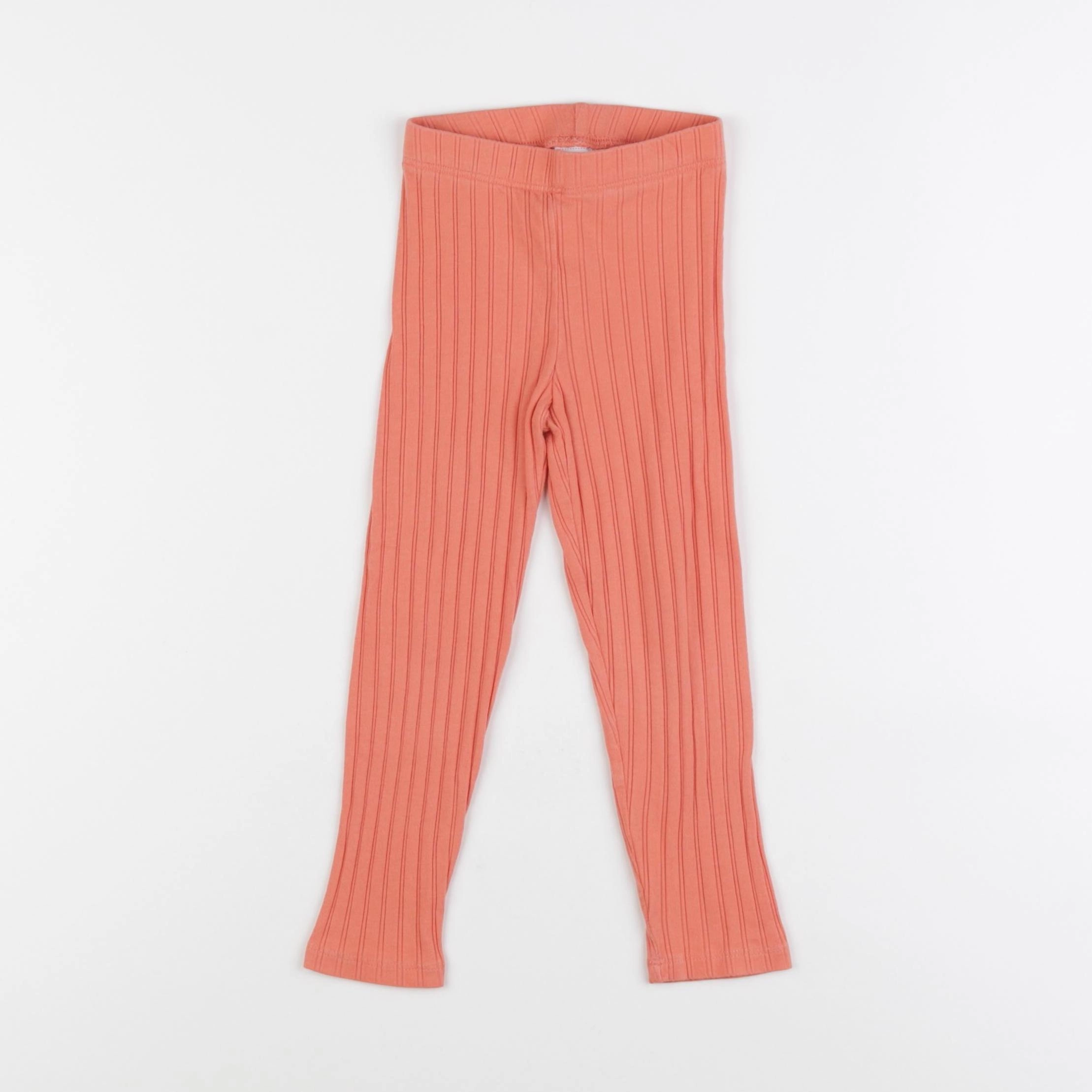 Tape à l'oeil - legging coton orange - 2 ans