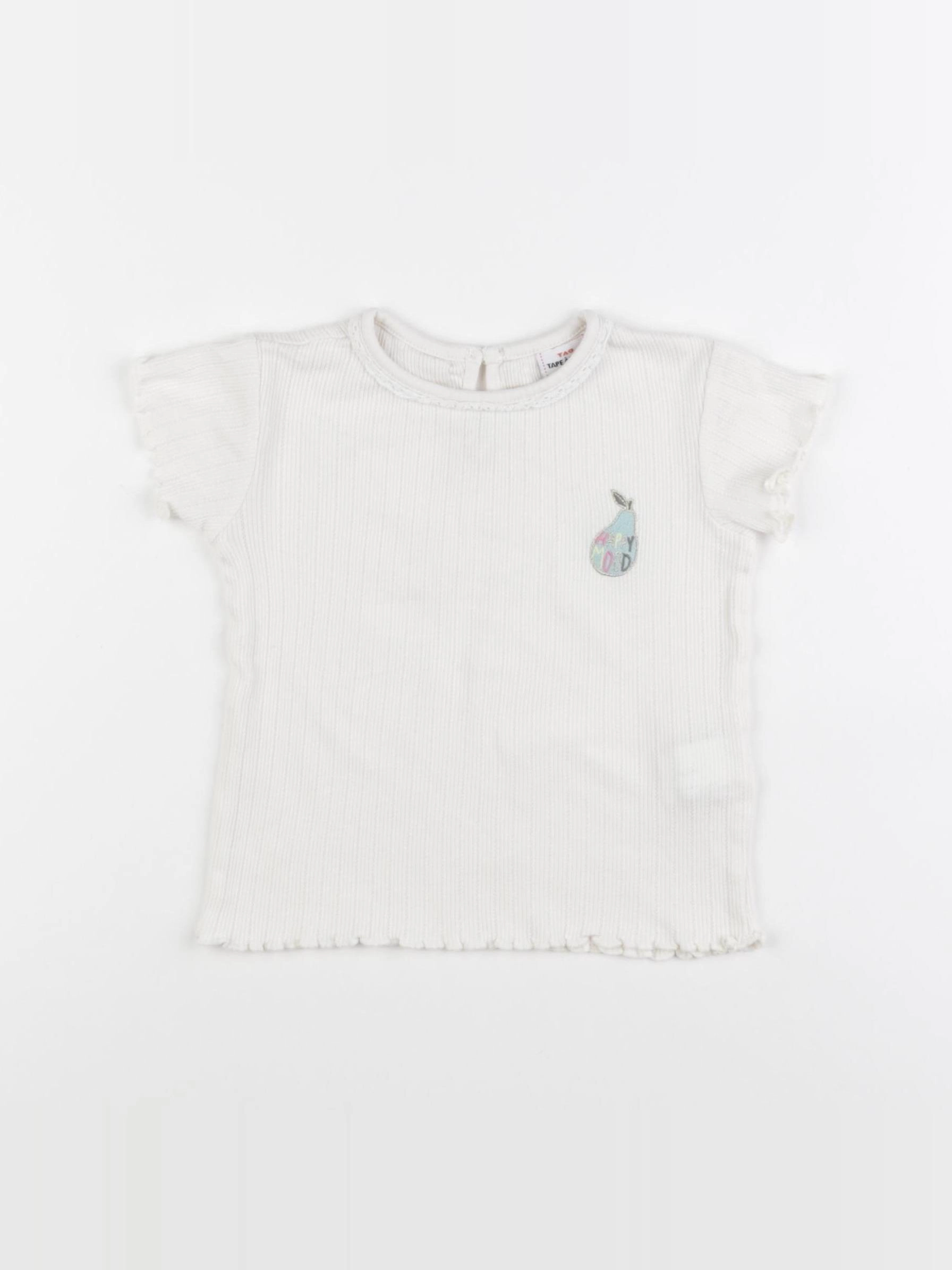 Tape à l'oeil - tee-shirt blanc - 3 ans