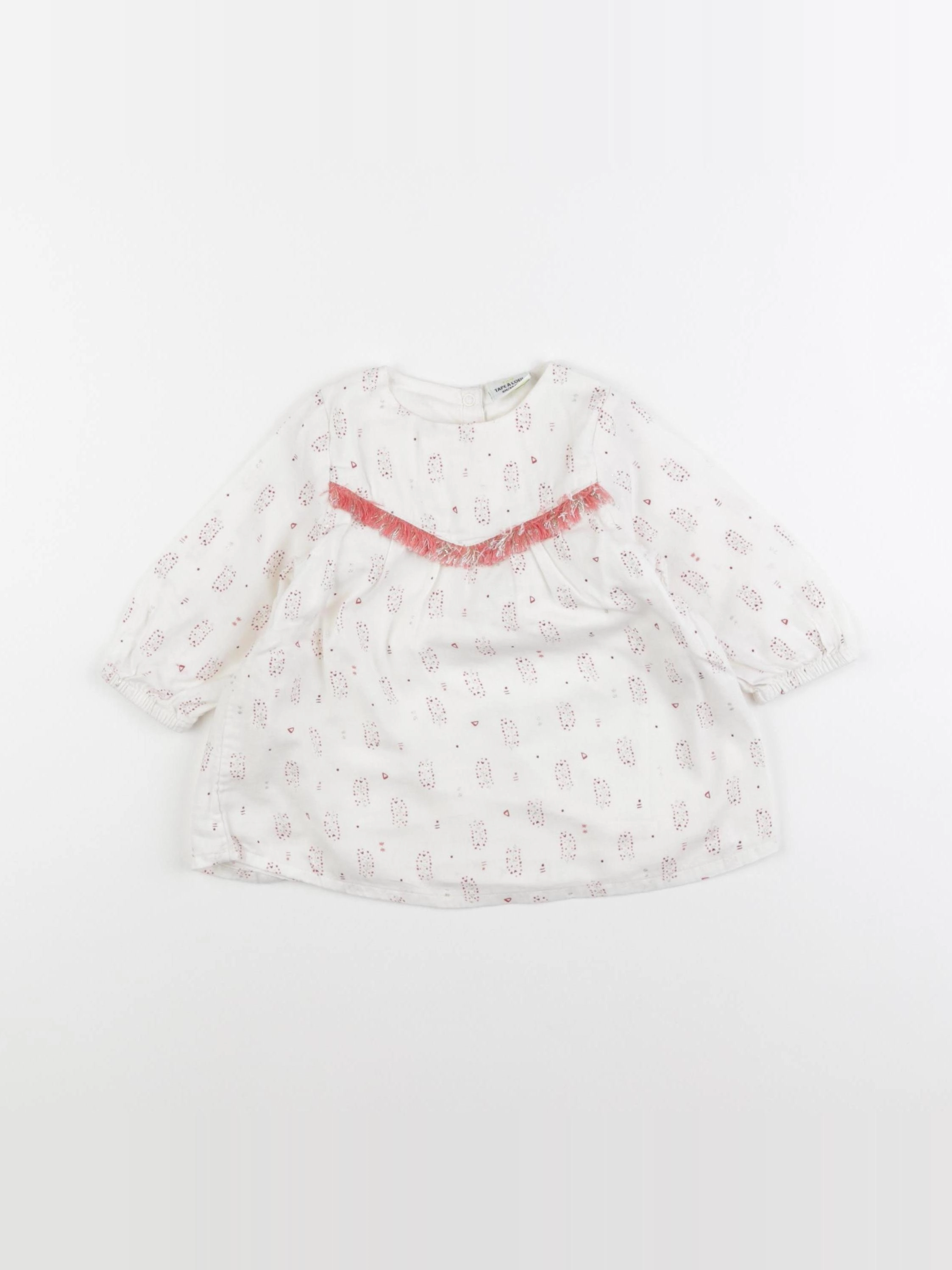 Tape à l'oeil - robe blanc - 6 mois