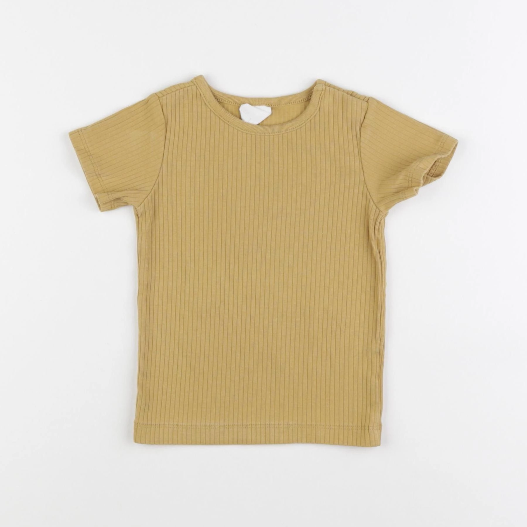 H&M - tee-shirt jaune - 12/18 mois