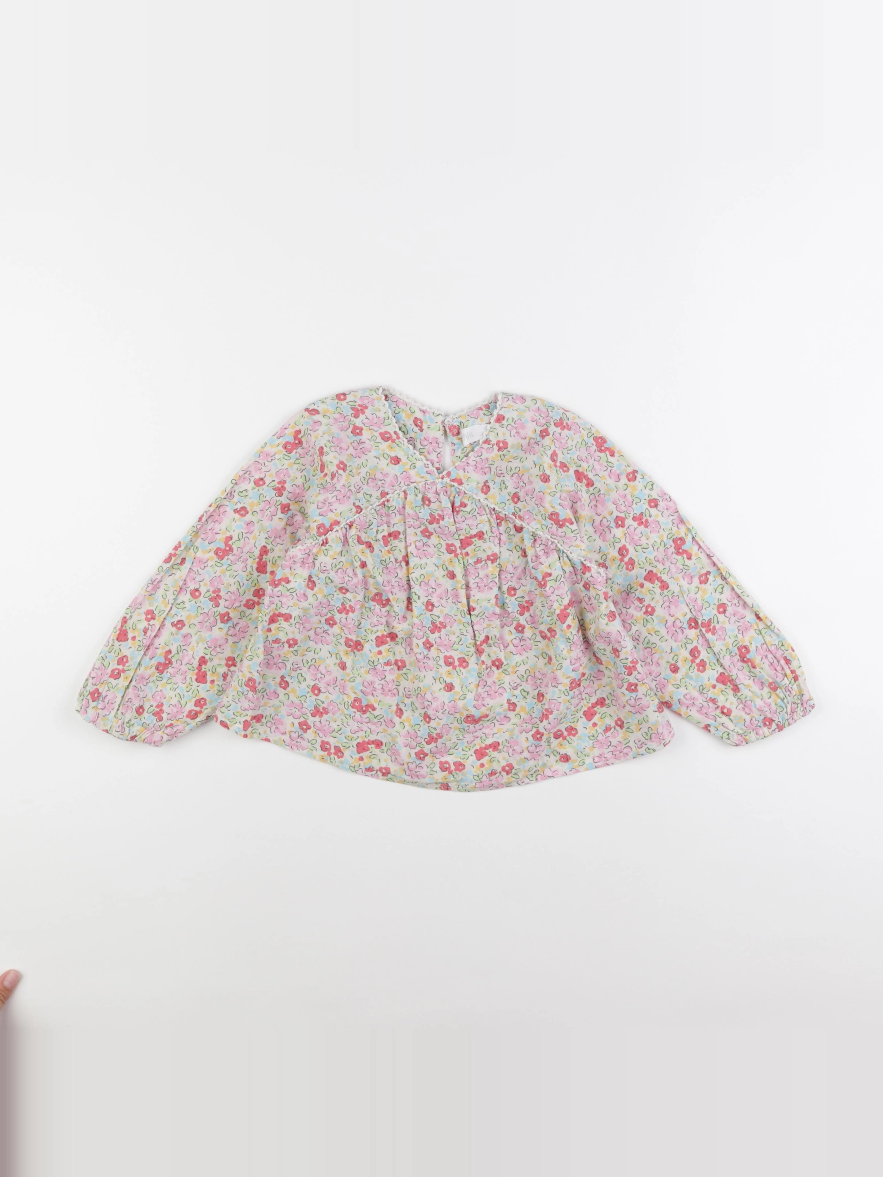 Zara - blouse multicolore - 2/3 ans