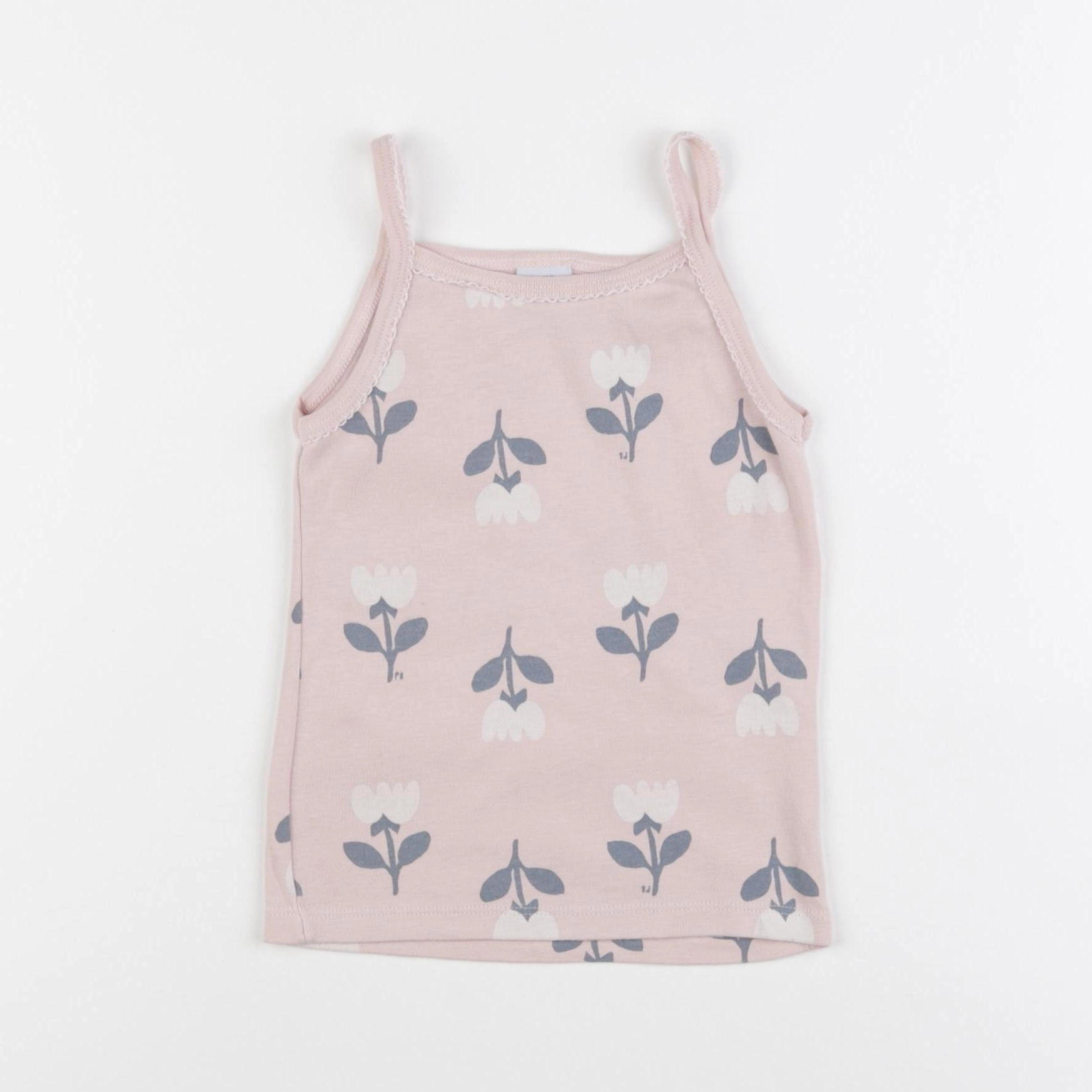 Petit Bateau - maillot de corps rose - 3 ans