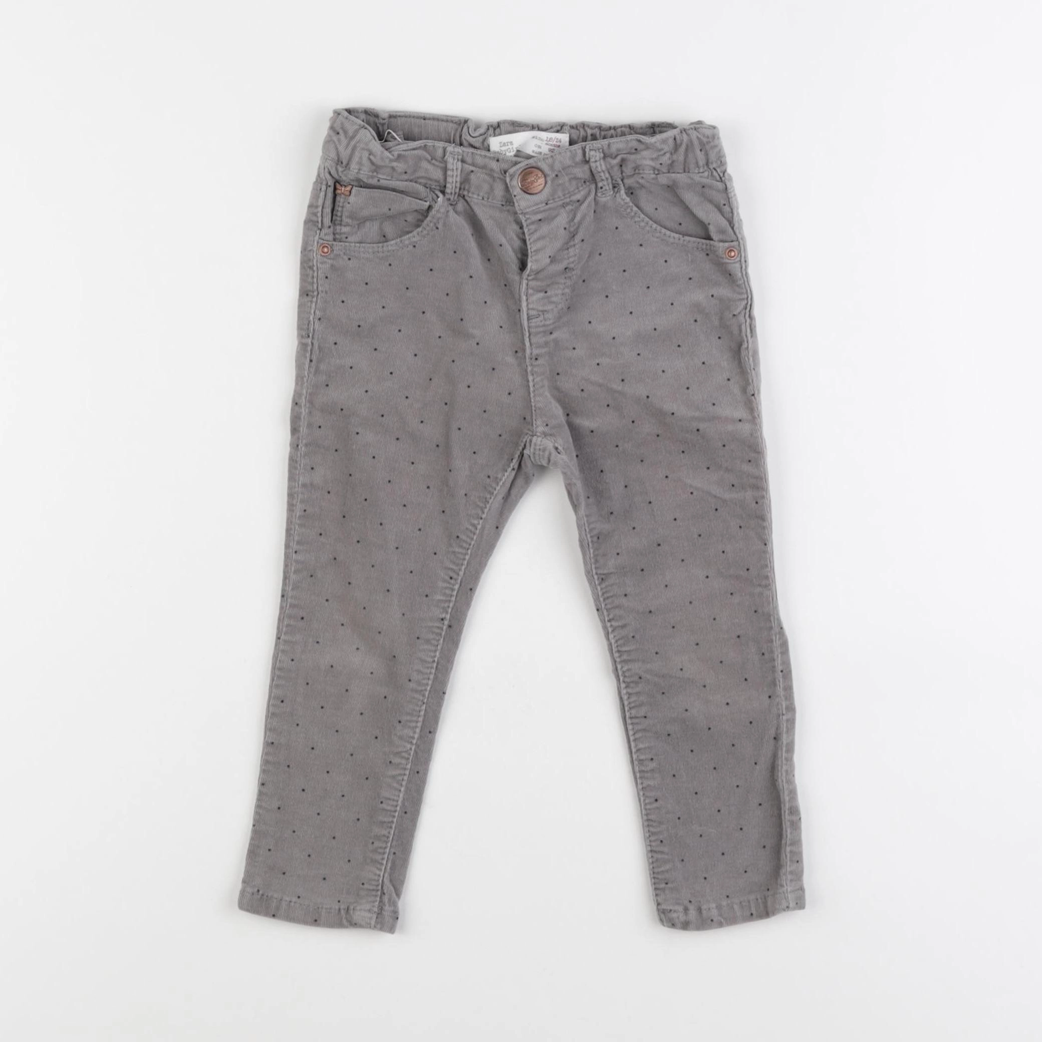 Zara - pantalon gris - 18/24 mois