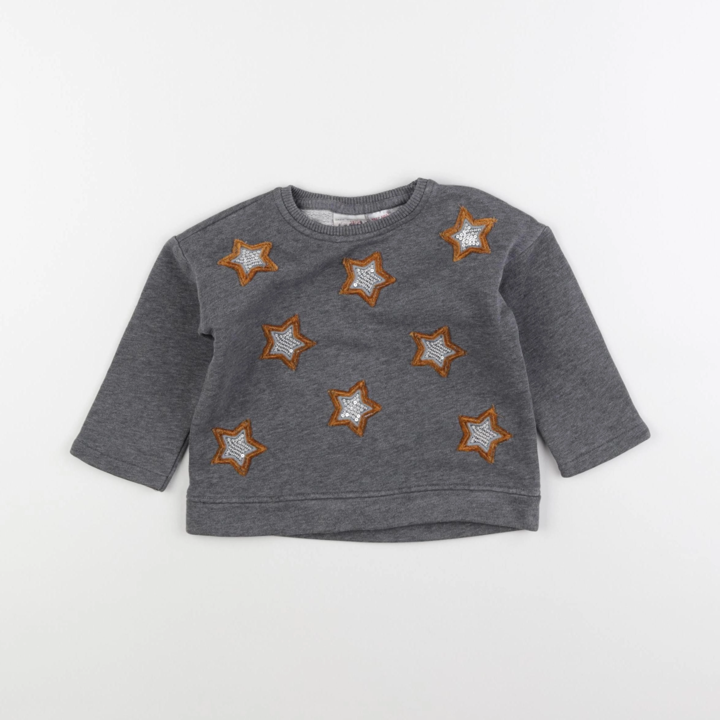 Zara - sweat multicolore - 12/18 mois