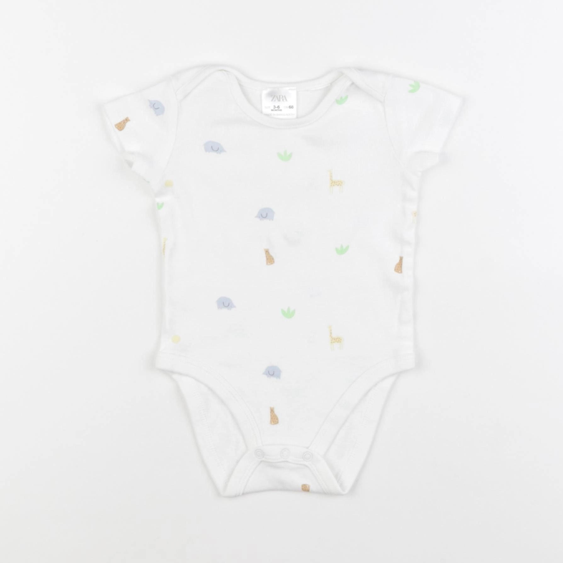 Zara - body multicolore - 3/6 mois
