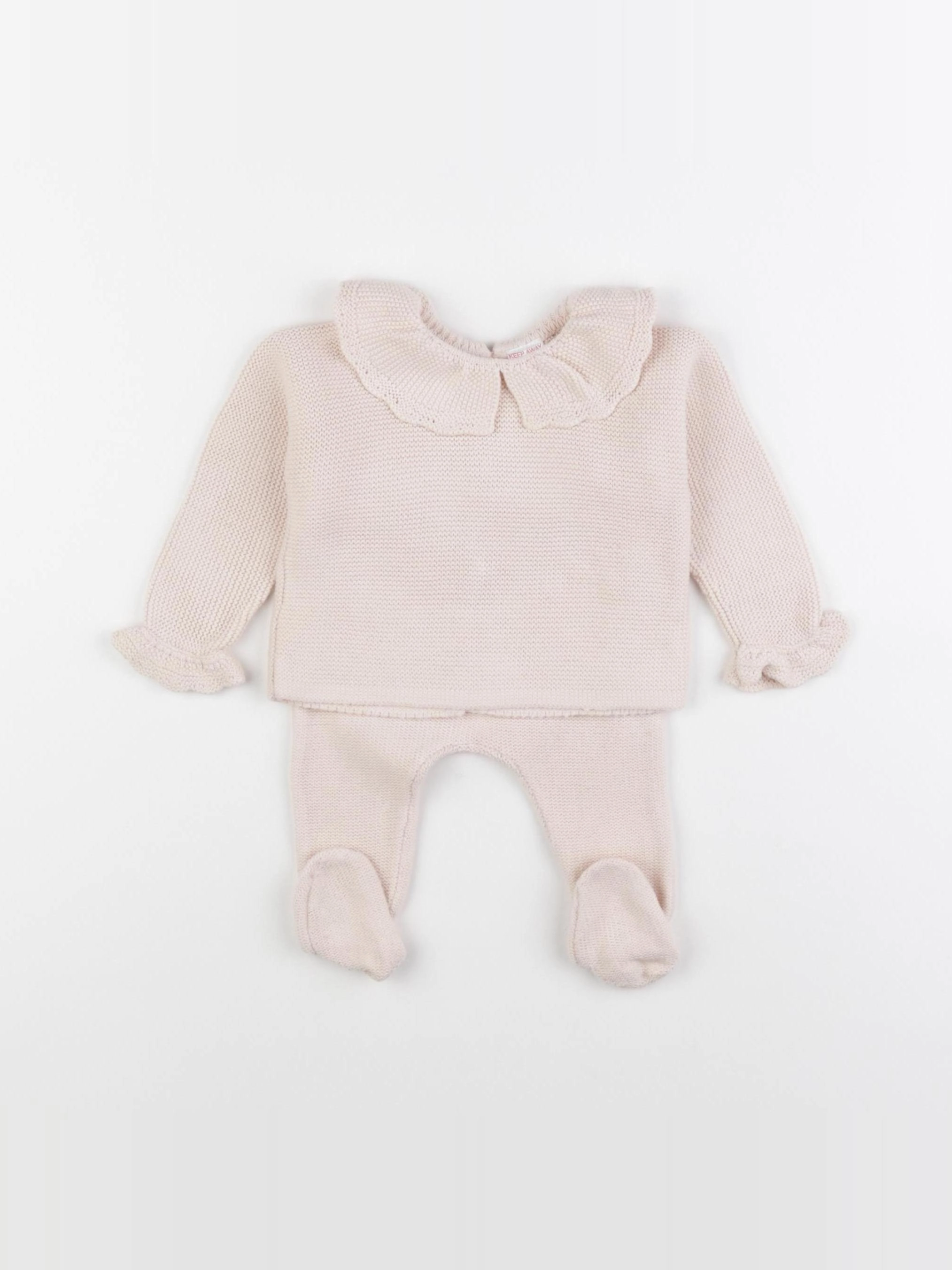 Zara - ensemble rose - 1/3 mois