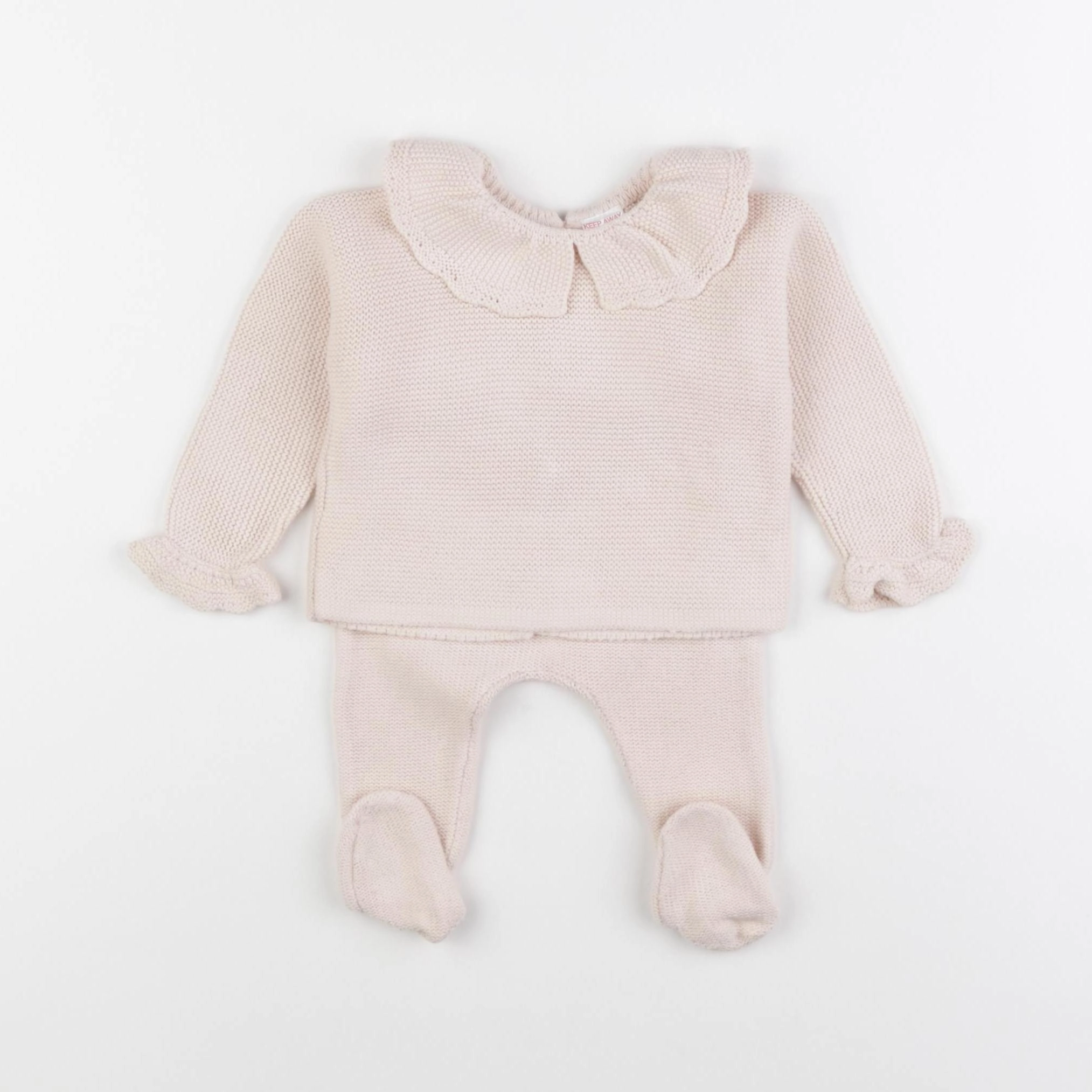 Zara - ensemble rose - 1/3 mois