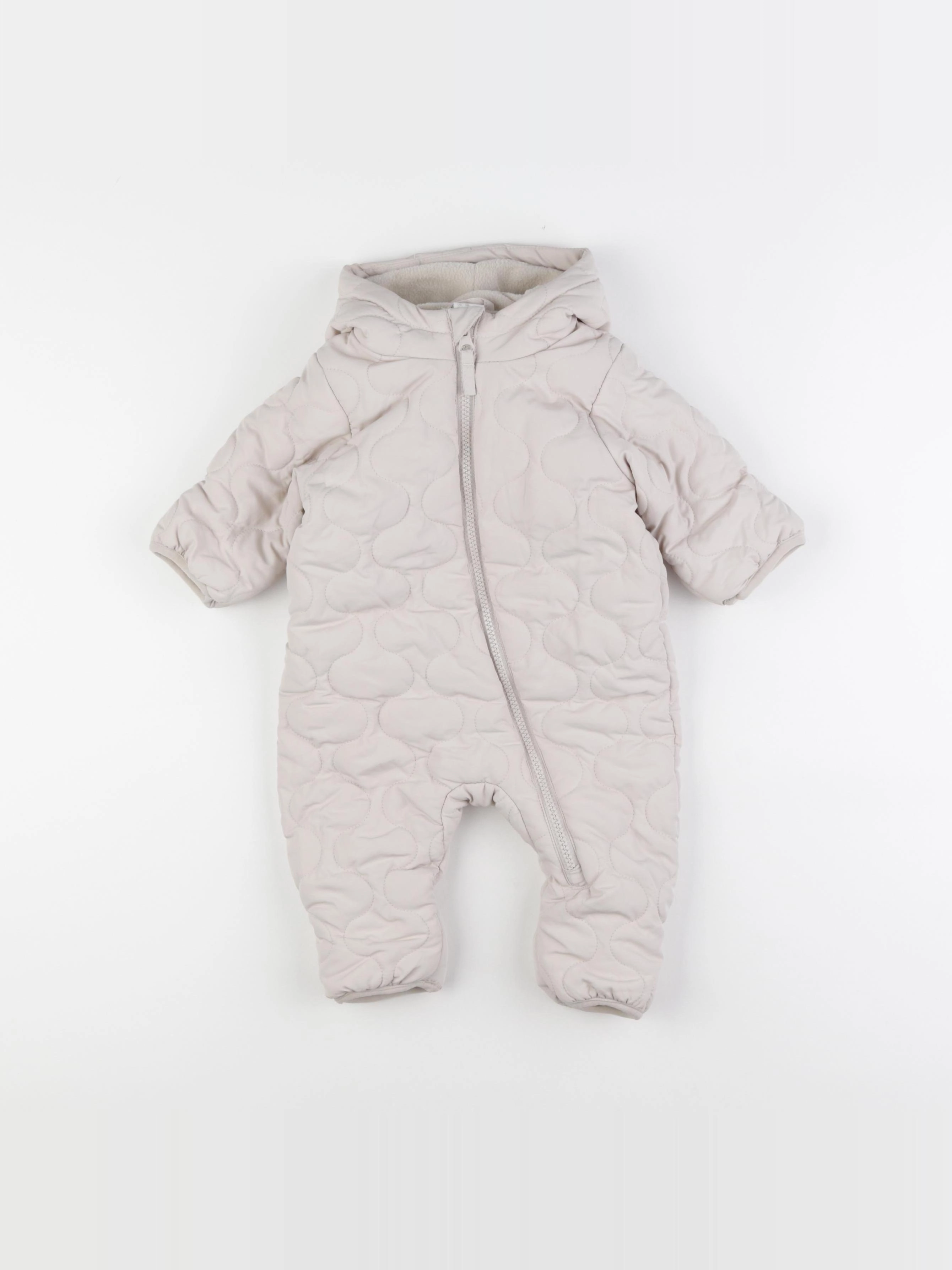 H&M - combi-pilote beige - 1/2 mois