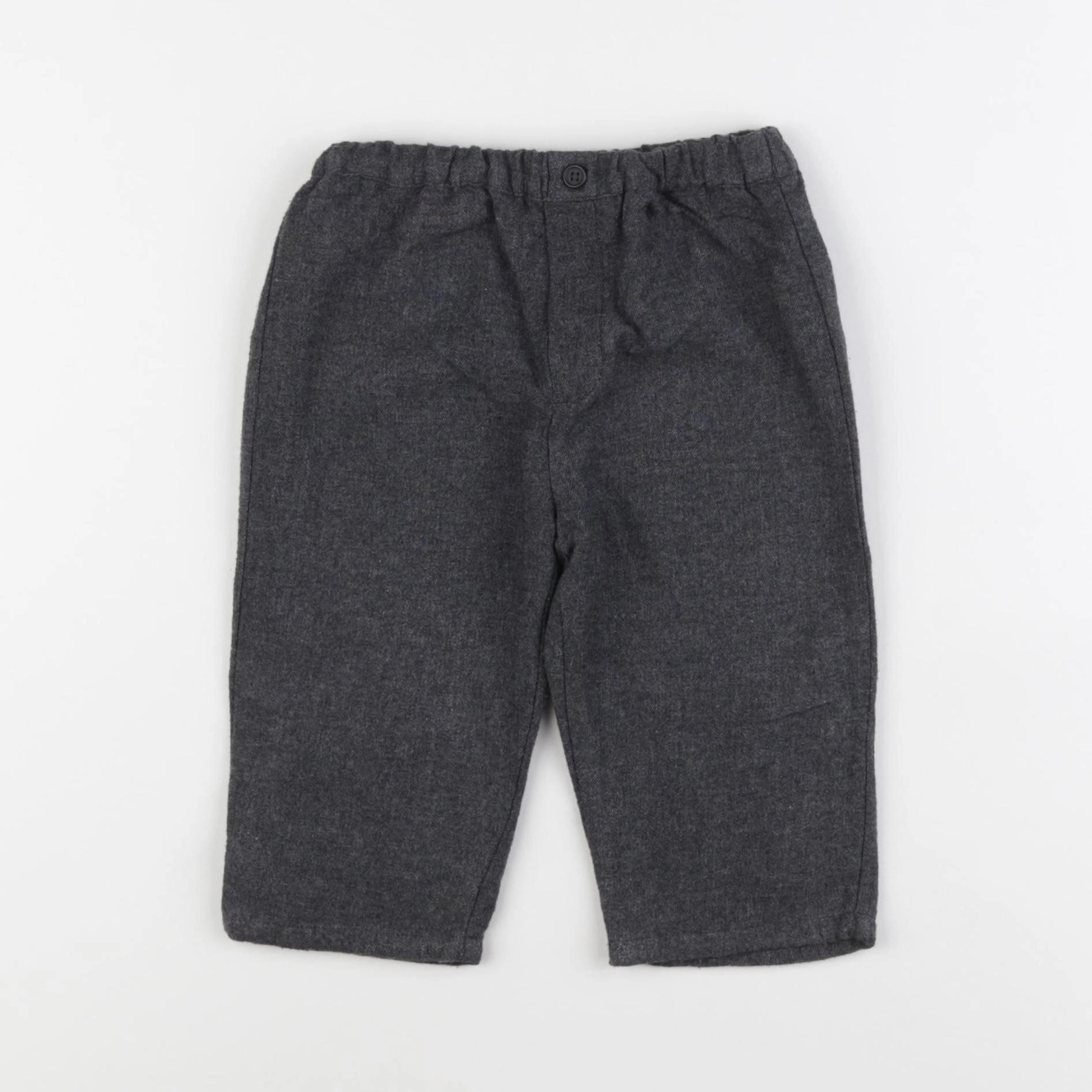 Zara - pantalon noir - 12/18 mois