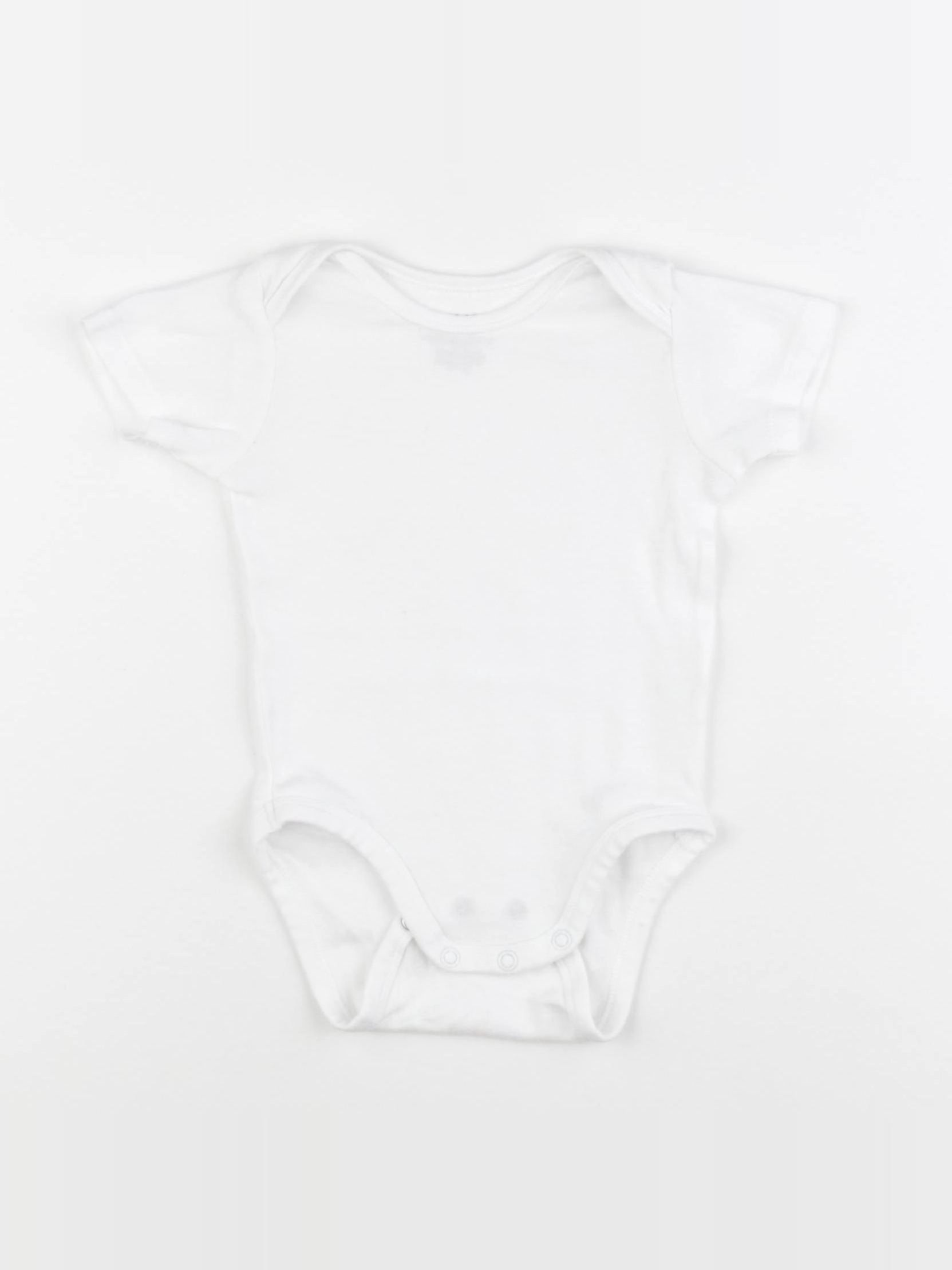 H&M - body blanc - 4/6 mois