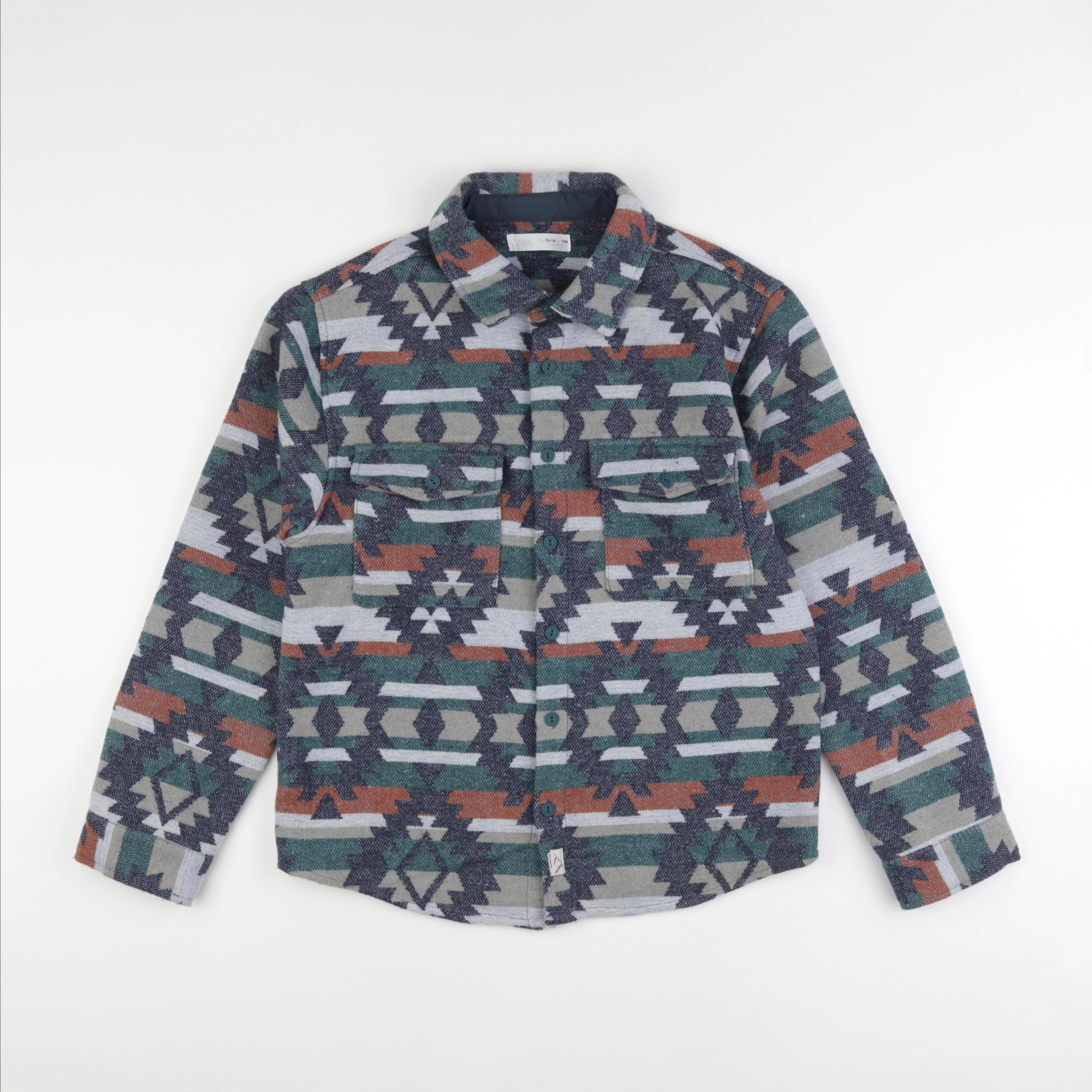 Zara - chemise multicolore - 13/14 ans