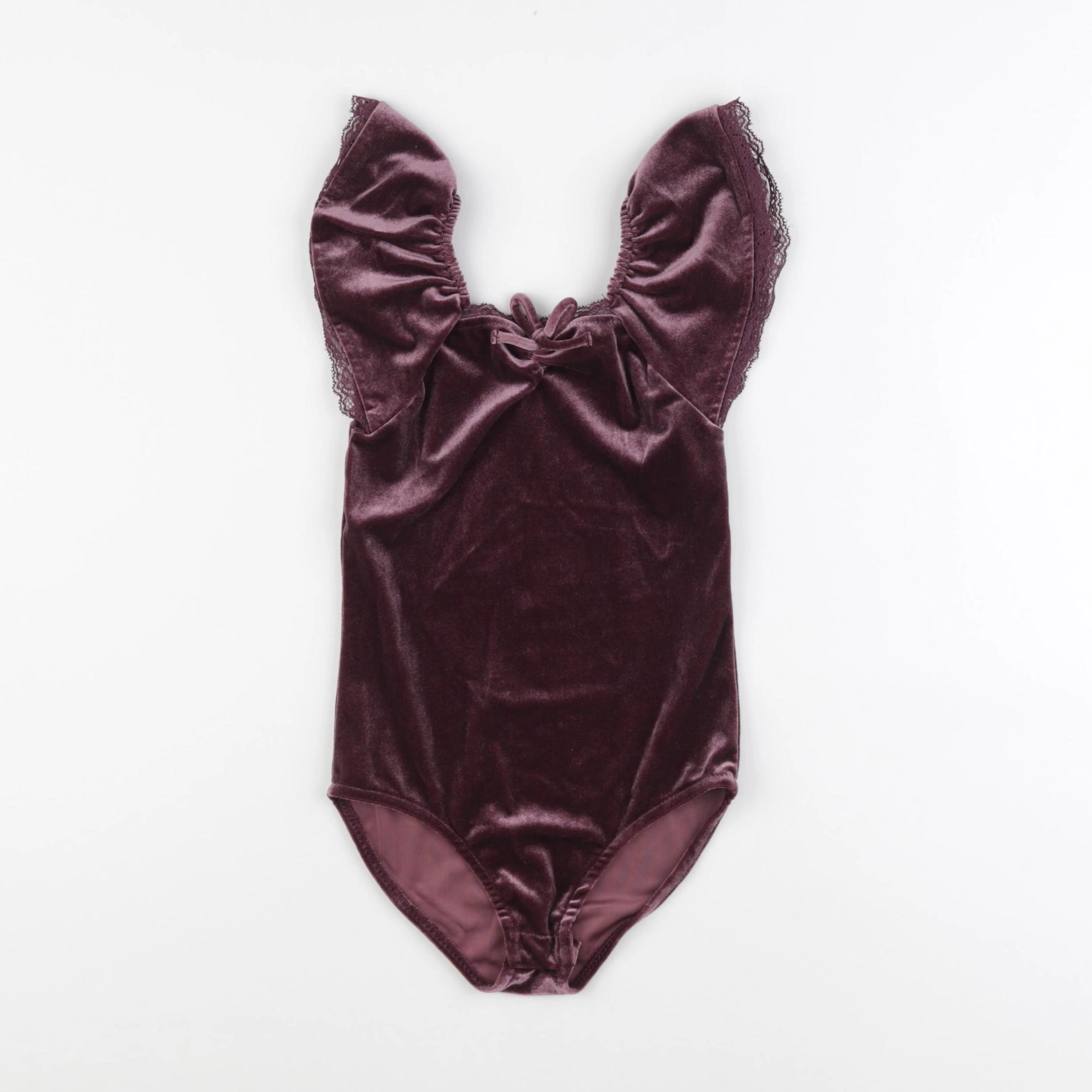 Zara - body tee-shirt violet - 7 ans