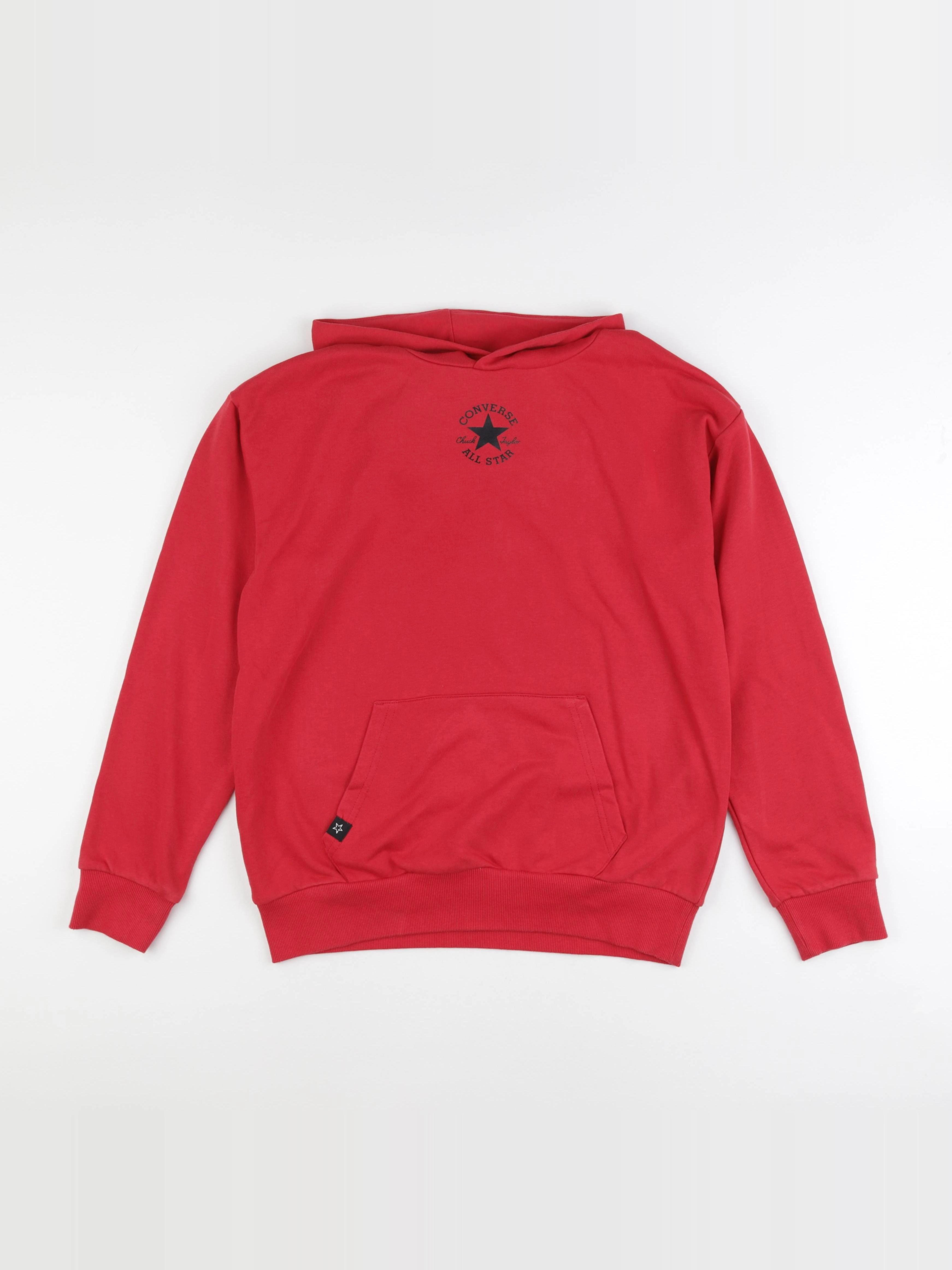 Converse - sweat rouge - 13/14 ans
