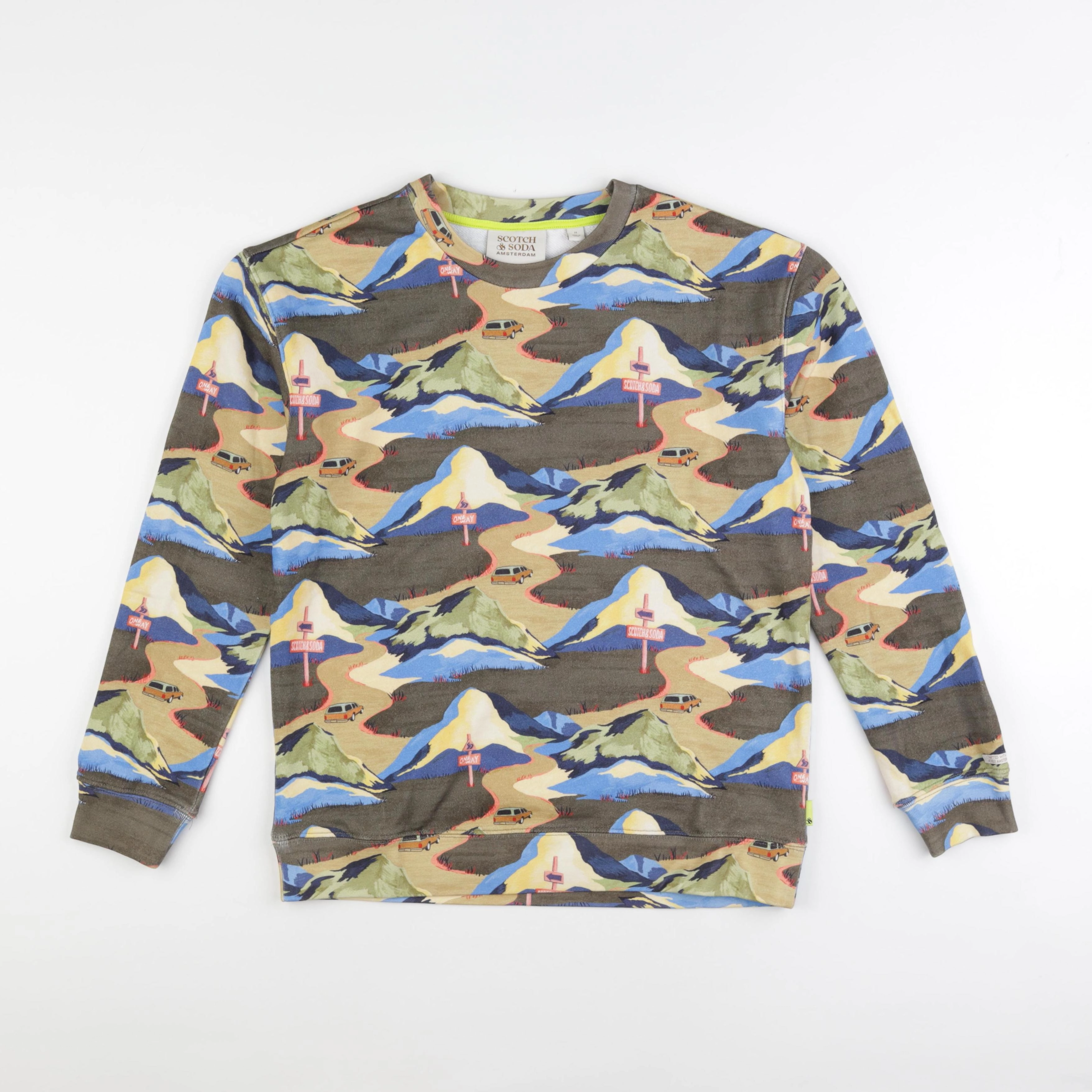 Scotch & Soda - sweat multicolore - 14 ans