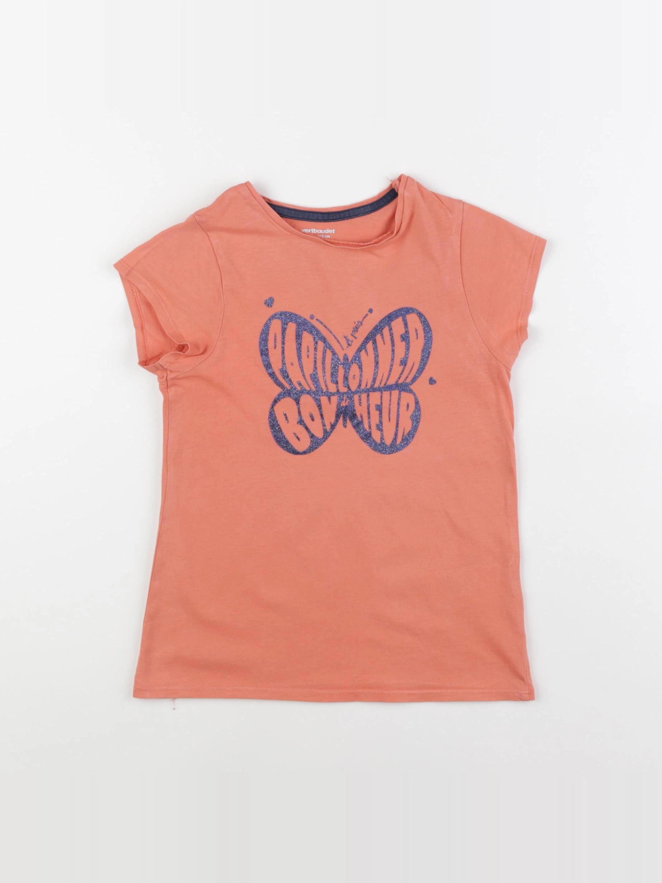 Vertbaudet - tee-shirt multicolore - 8 ans