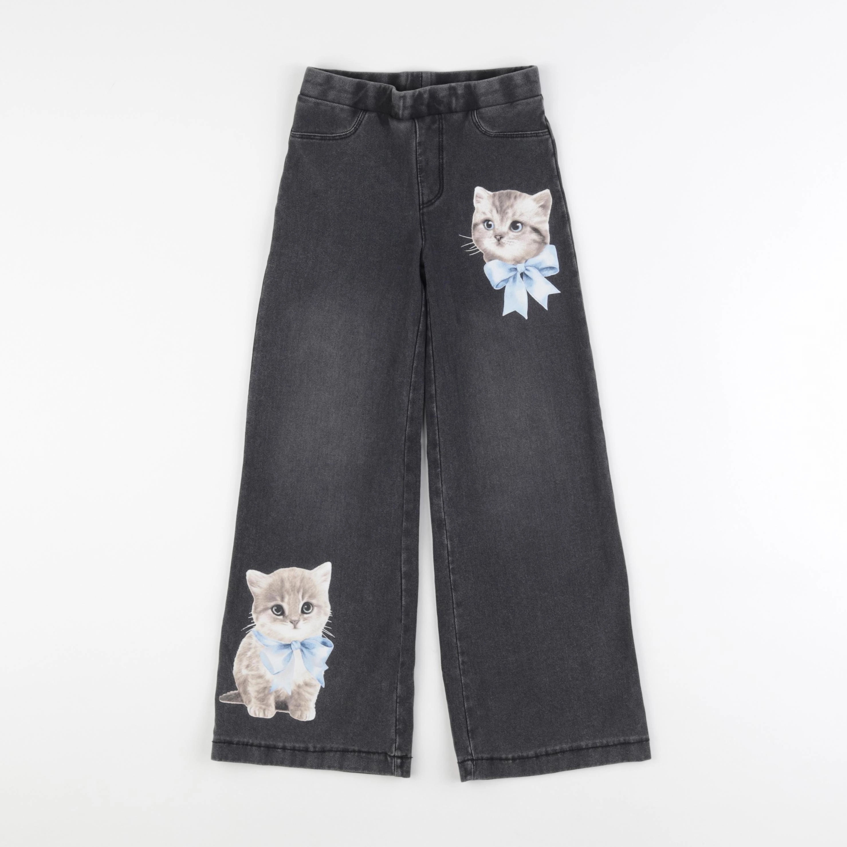 H&M - jegging gris - 5/6 ans