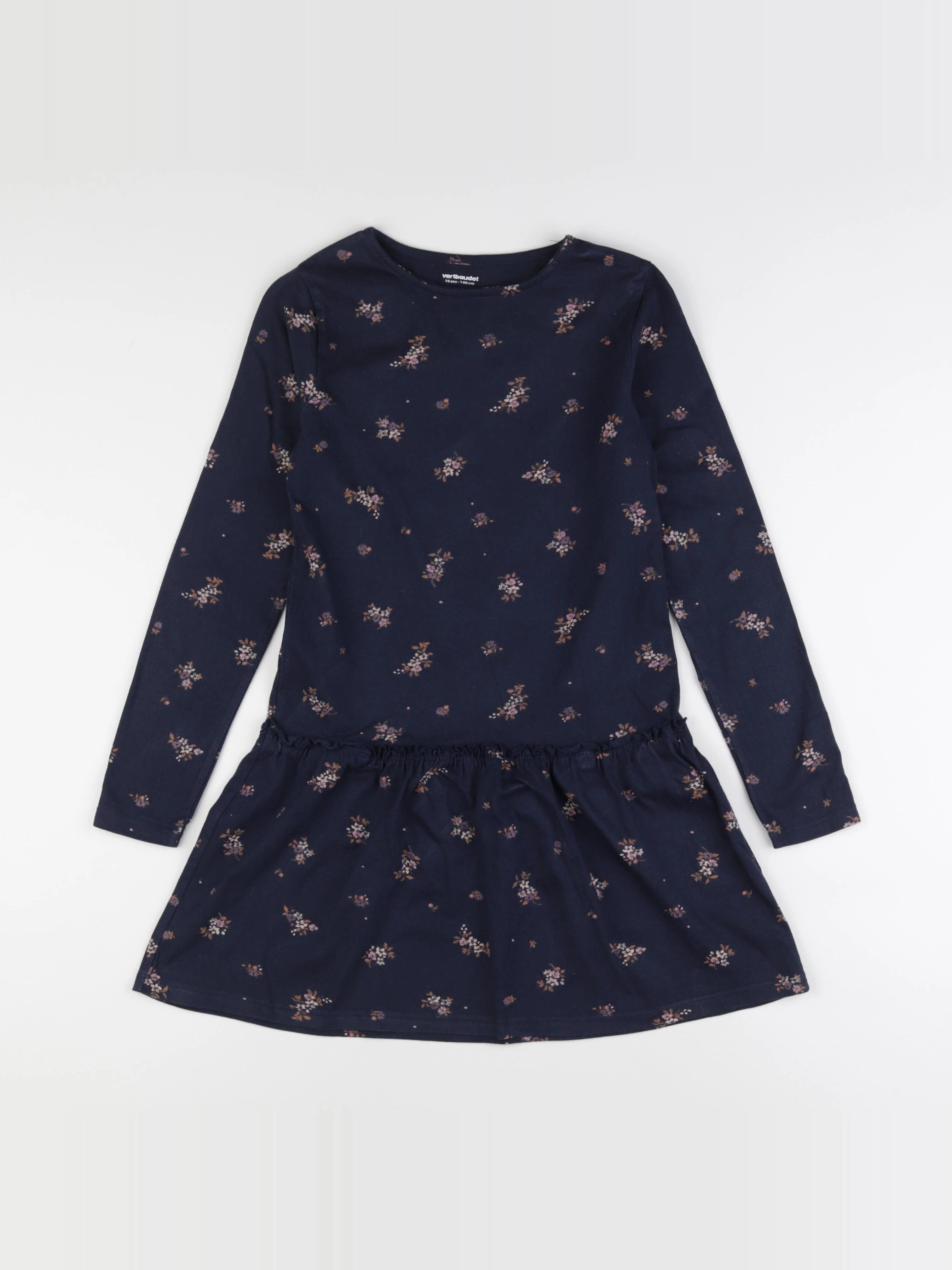 Vertbaudet - robe bleu - 10 ans