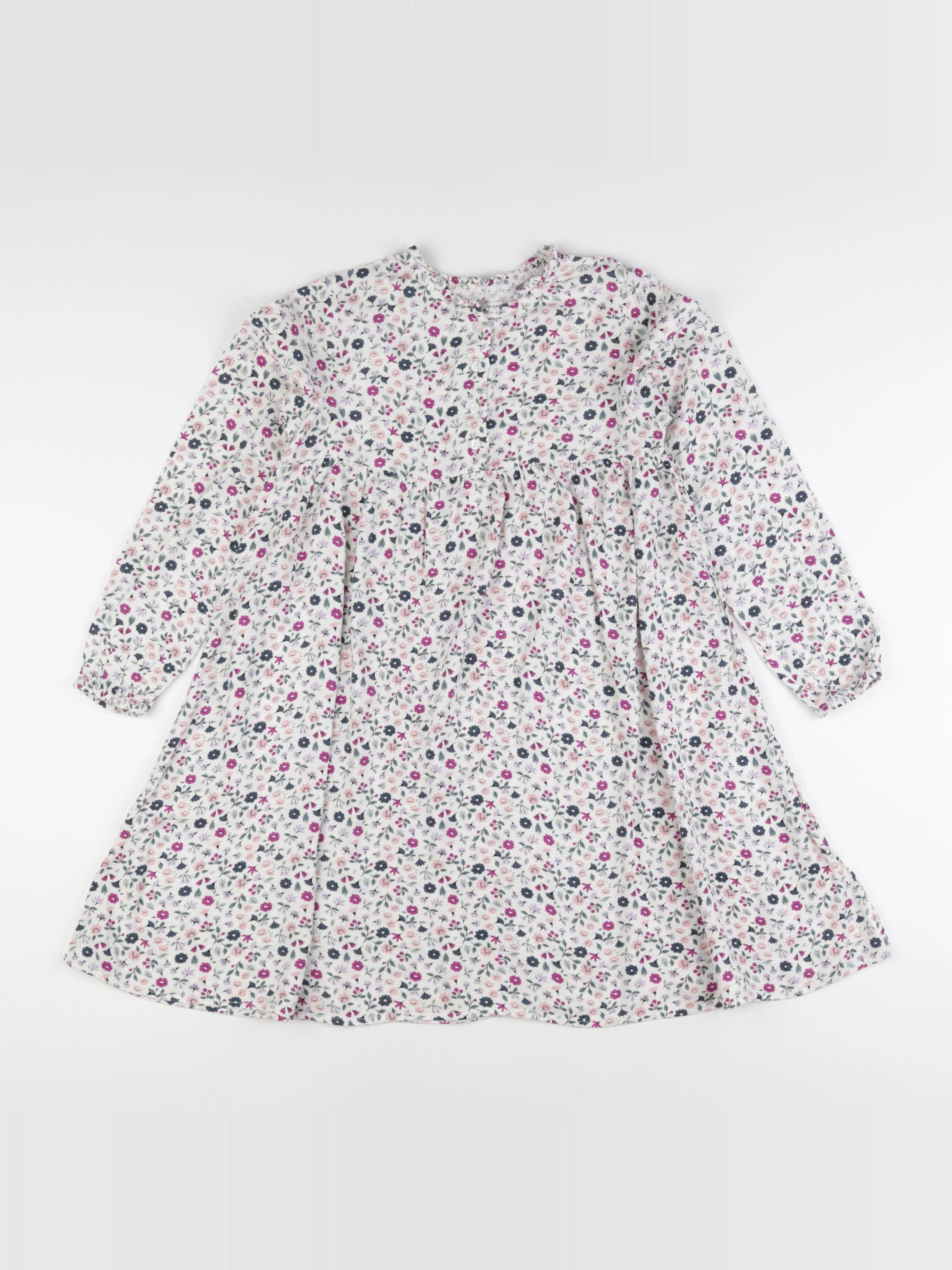 Vertbaudet - robe multicolore - 10 ans