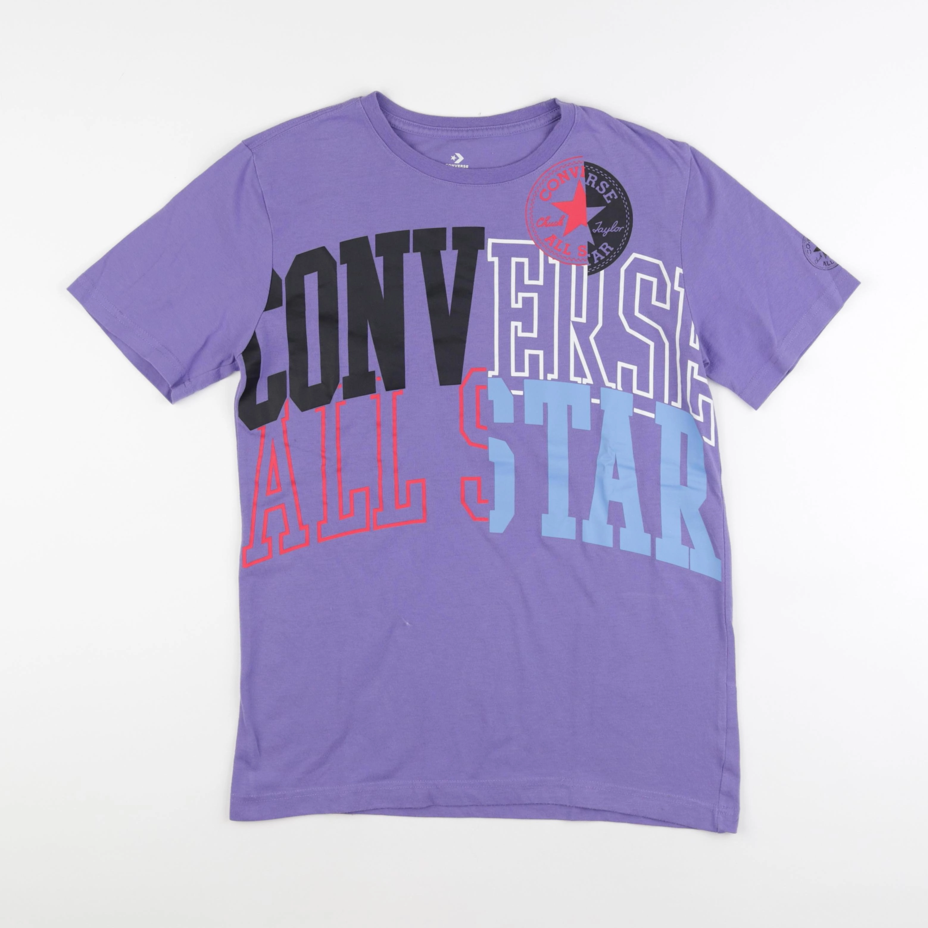 Converse - tee-shirt violet - 13/14 ans