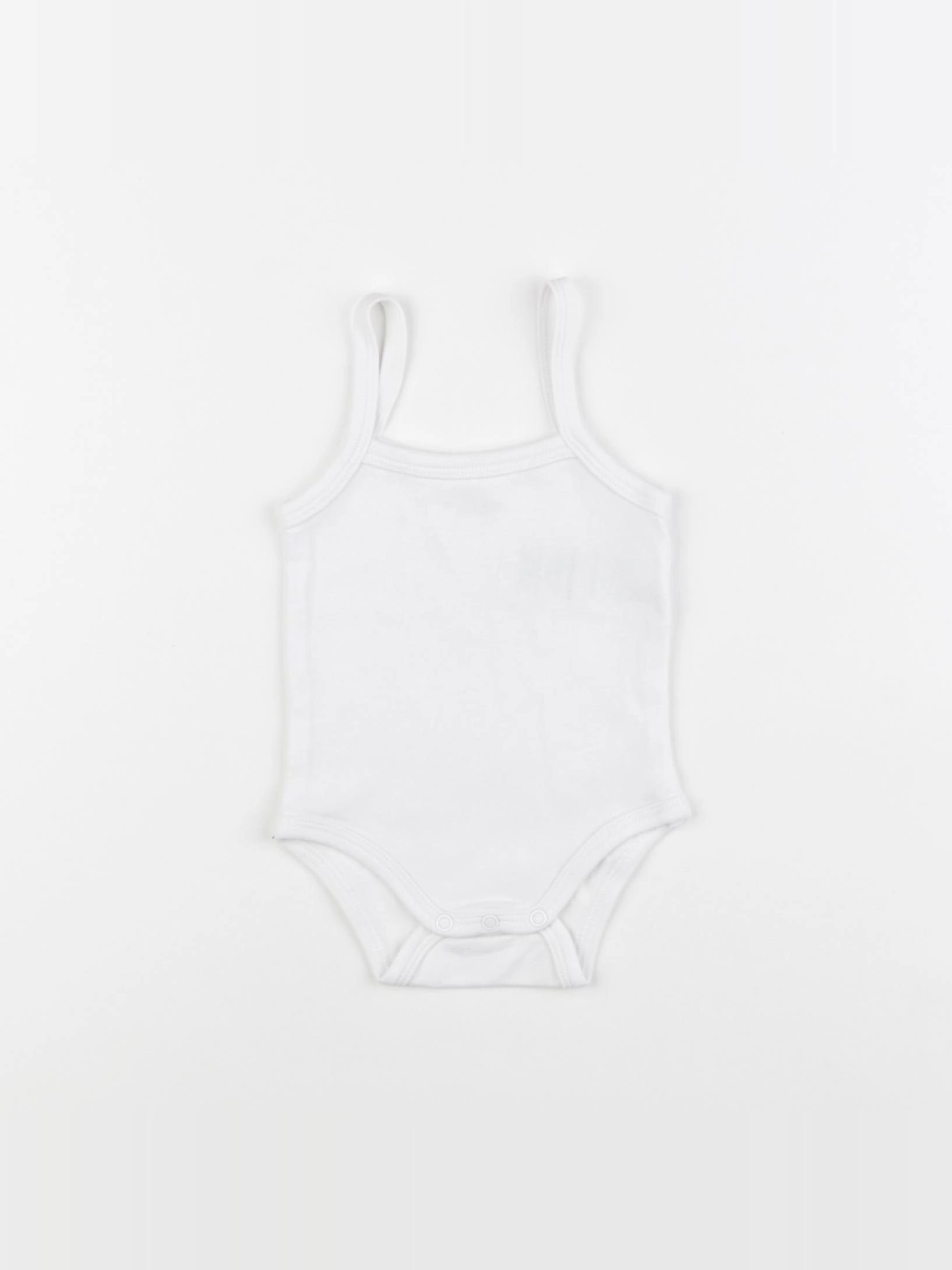 Vertbaudet - body blanc - 0/3 mois