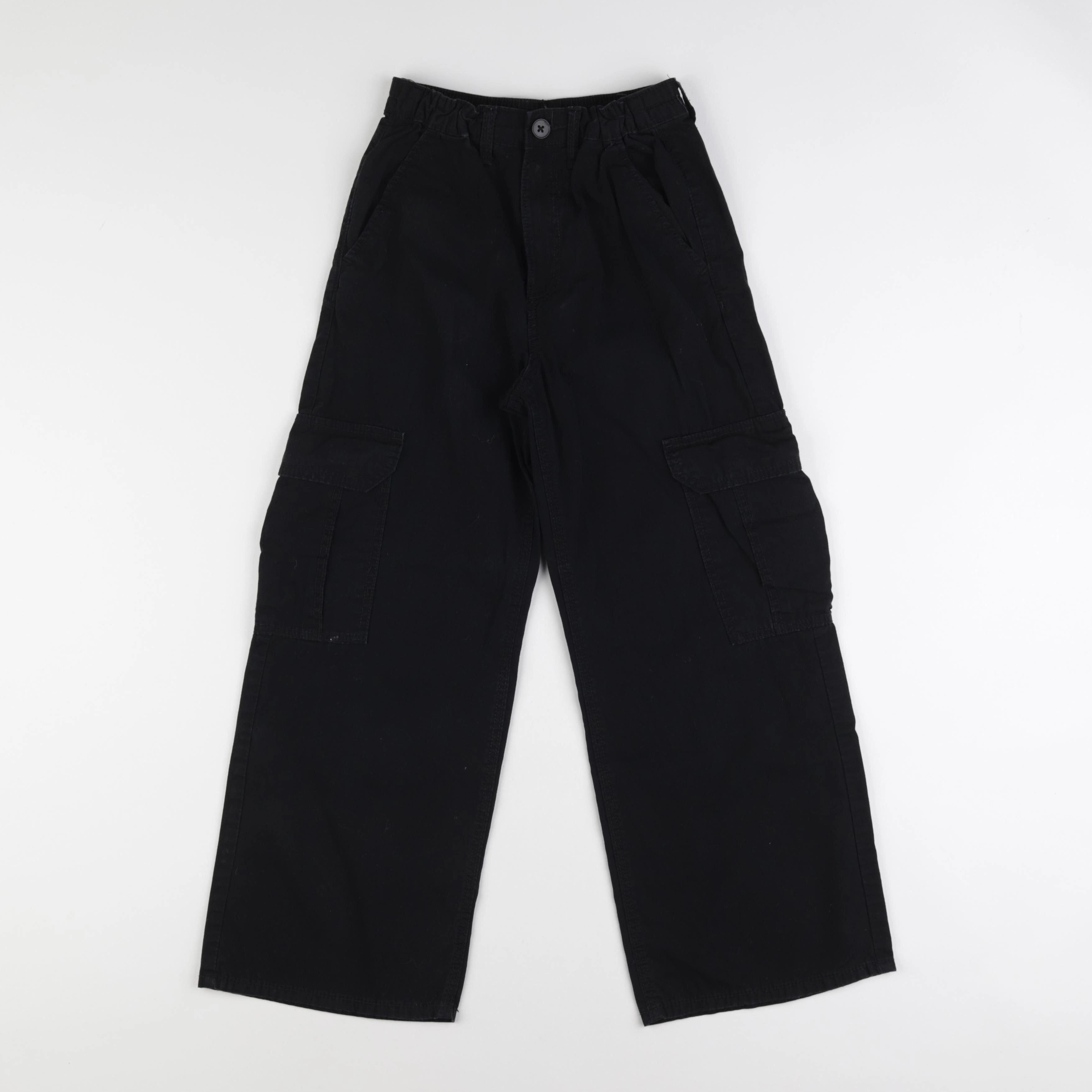 H&M - pantalon noir - 9/10 ans